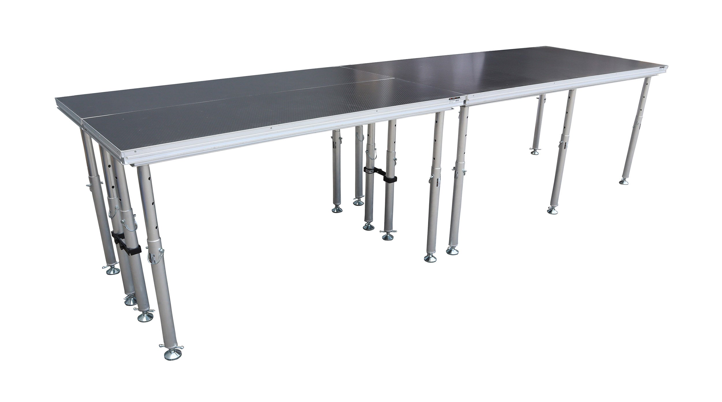 ProX XSQ-2x6 MK2, StageQ 2' x 6' Single Stage Unit Height Adjustable from 28 to 48" in