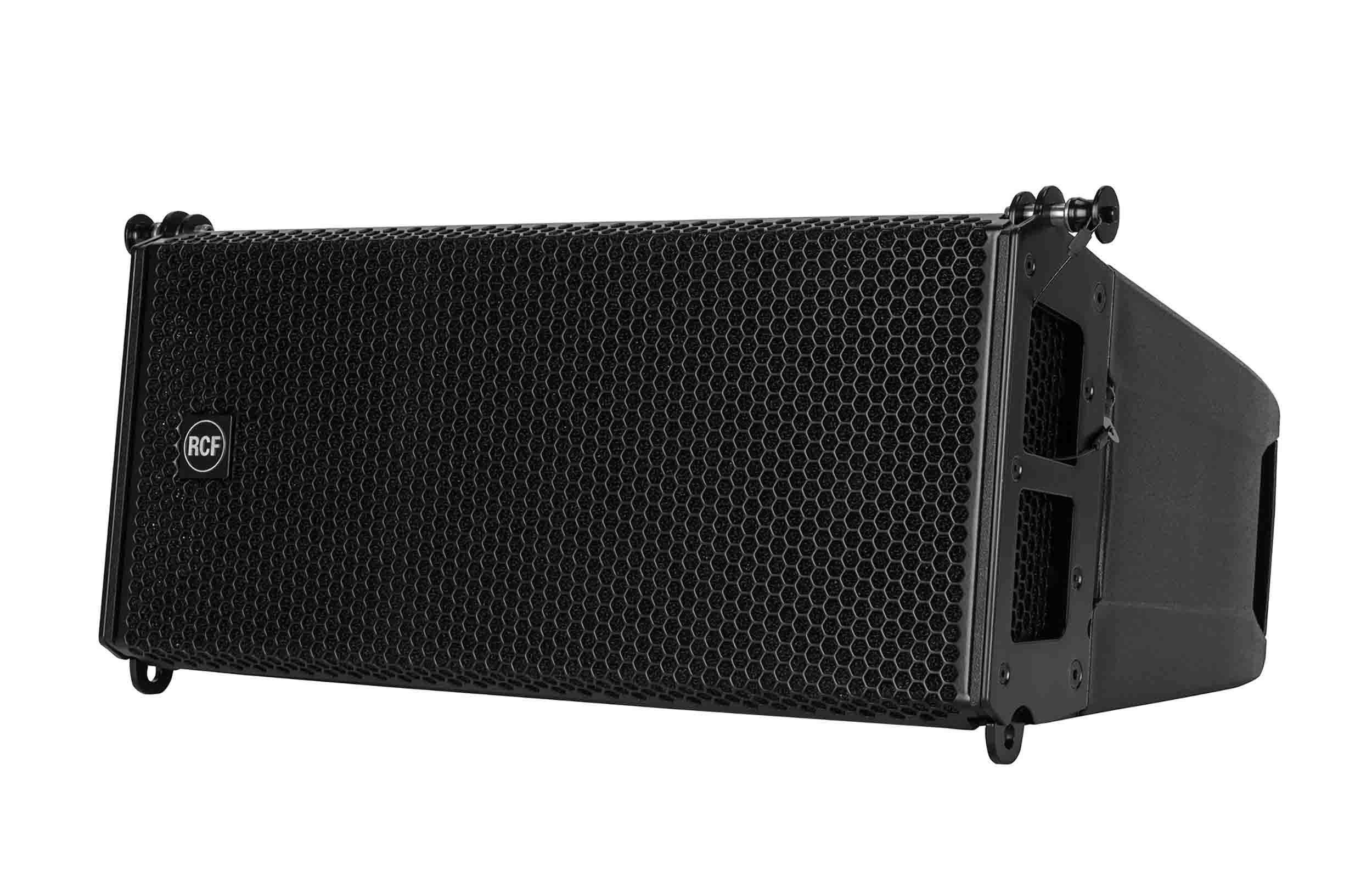 Open Box: RCF HDL6-A, 1400W Dual 6" Active Line Array Module - Black by RCF