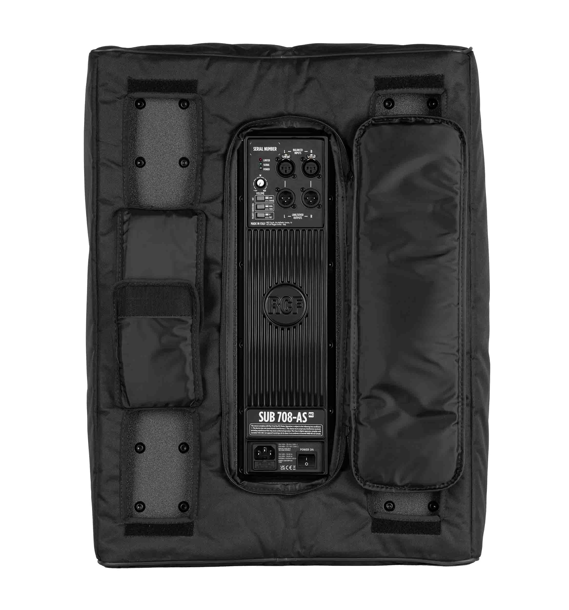 RCF COVER-003 Padded Cover for SUB 18-AX, SUB 708-AS MK3 and SUB 8003-AS MK3
