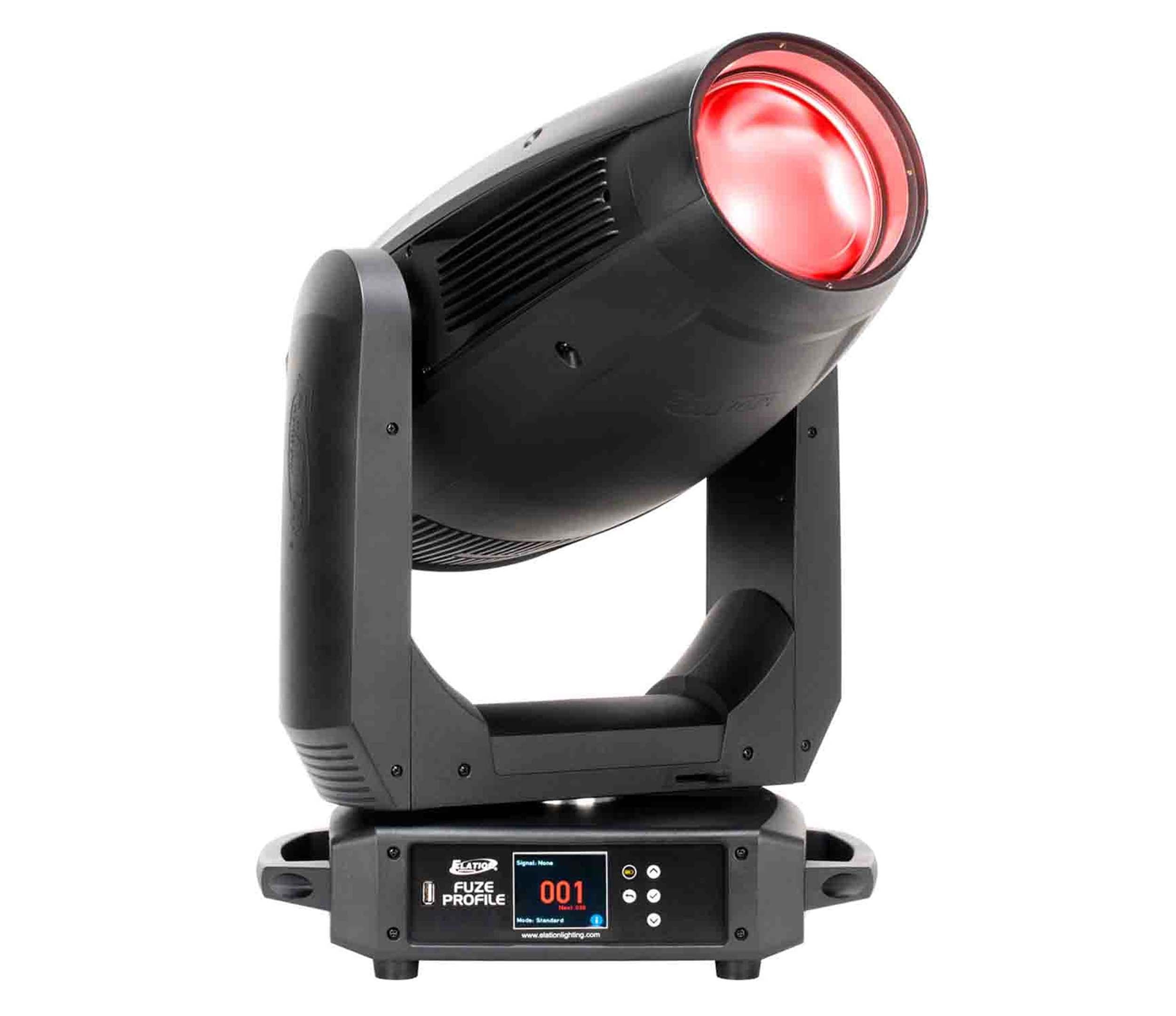 Elation FUZ495 Professional FUZE PROFILE Moving Head Fixture - Black by Elation