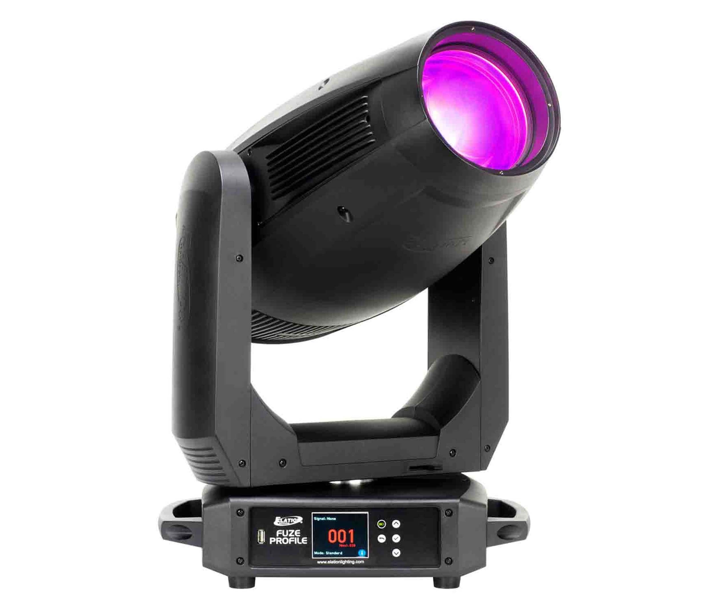 Elation FUZ495 Professional FUZE PROFILE Moving Head Fixture - Black by Elation