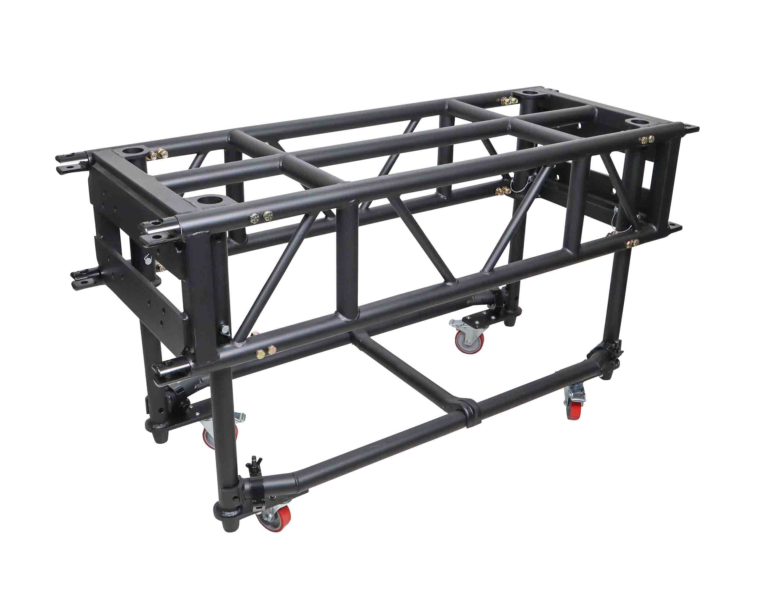 ProX XT-PRERIG5FTBLK, Pre-Rig Truss Segment with Removable Rolling Base System - Black 5' FT by ProX Cases