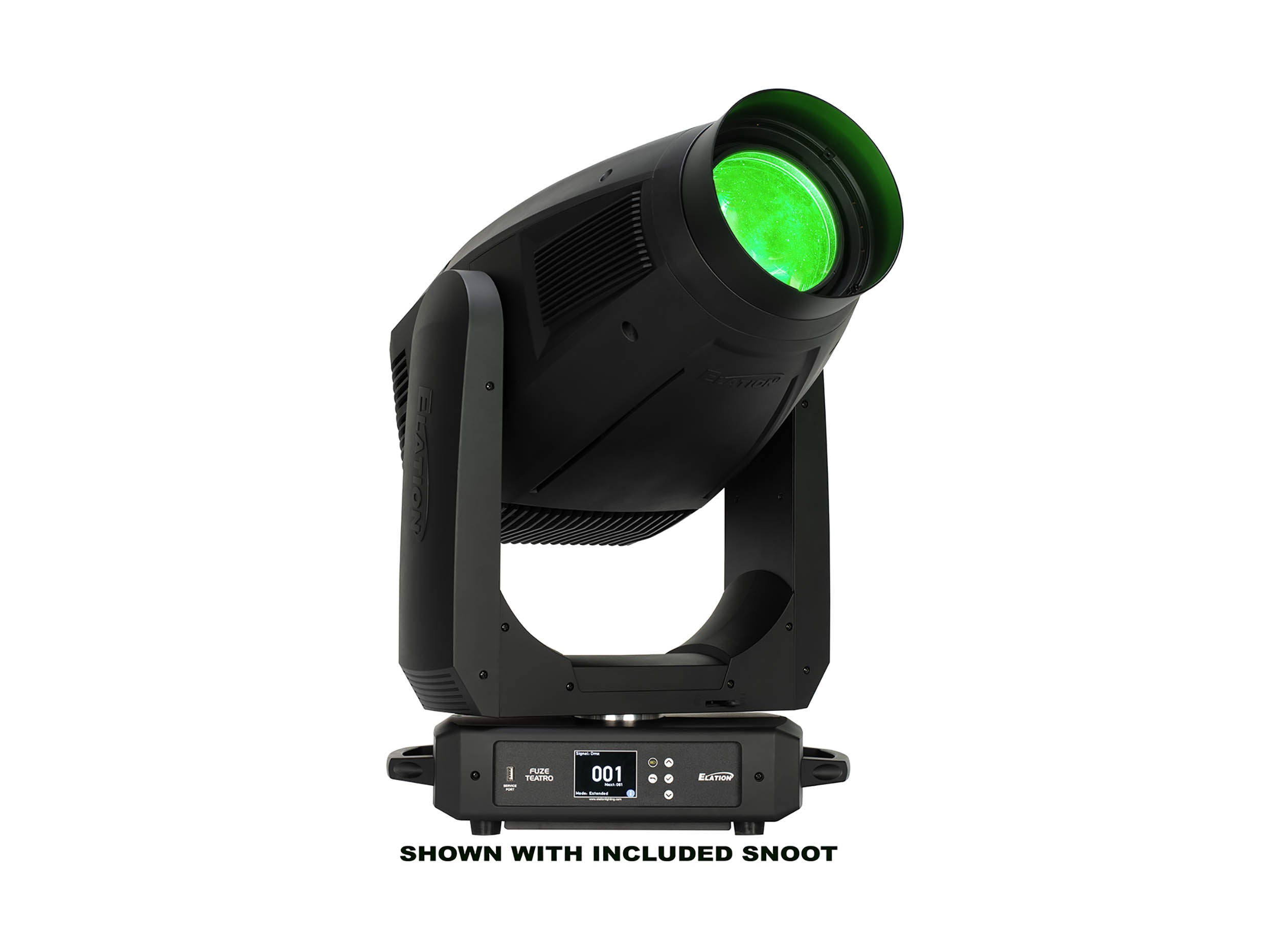 Elation Fuze Teatro Full Spectrum RGBMA LED Fanless Framing Profile Fixture - 480 Watt by Elation Professional