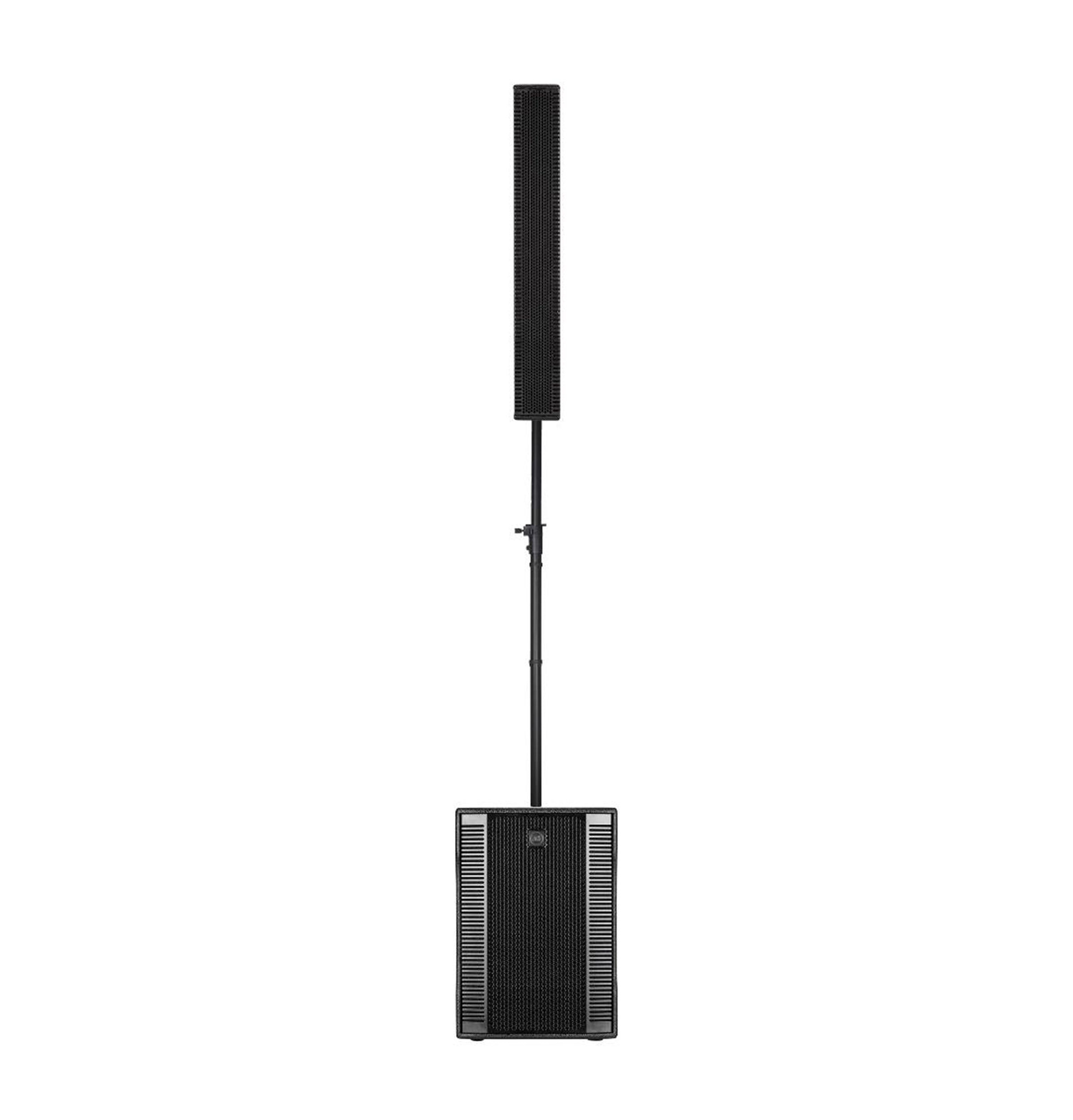 RCF EVOX-12-SYSTEM Active Compact Portable PA System - Black by RCF