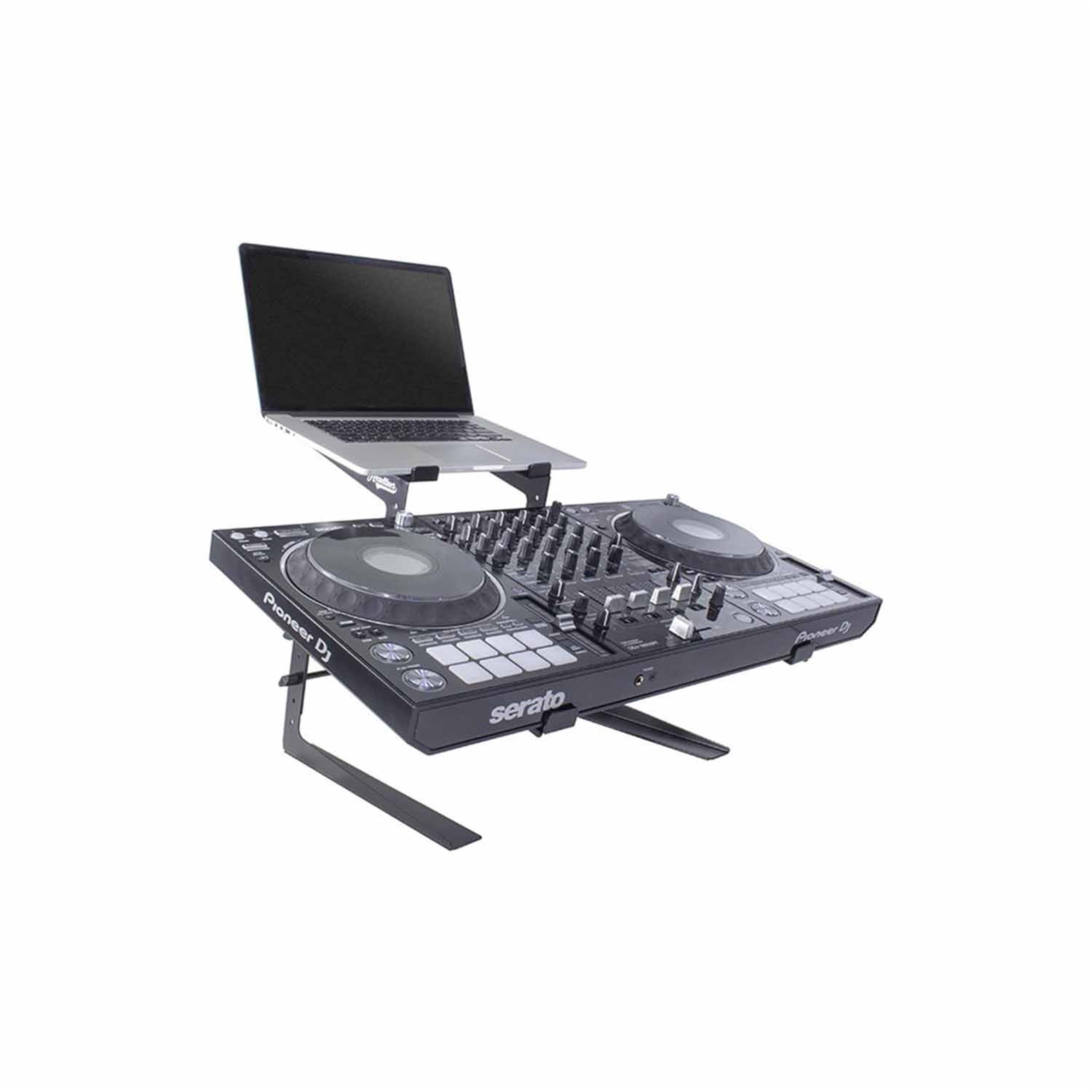 C-Stock Scratch & Dent: Headliner HL20004, Covina Pro DJ Controller and Laptop Stand by Headliner