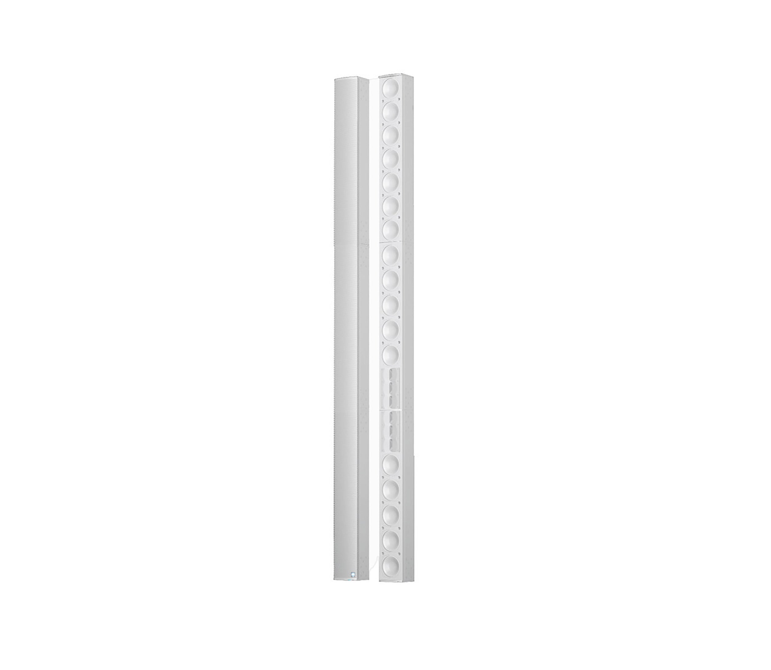 Renkus Heinz ICL-F-TRIP-RN-WT, Digitally Steerable Line Array Loudspeaker System - White by Renkus-Heinz