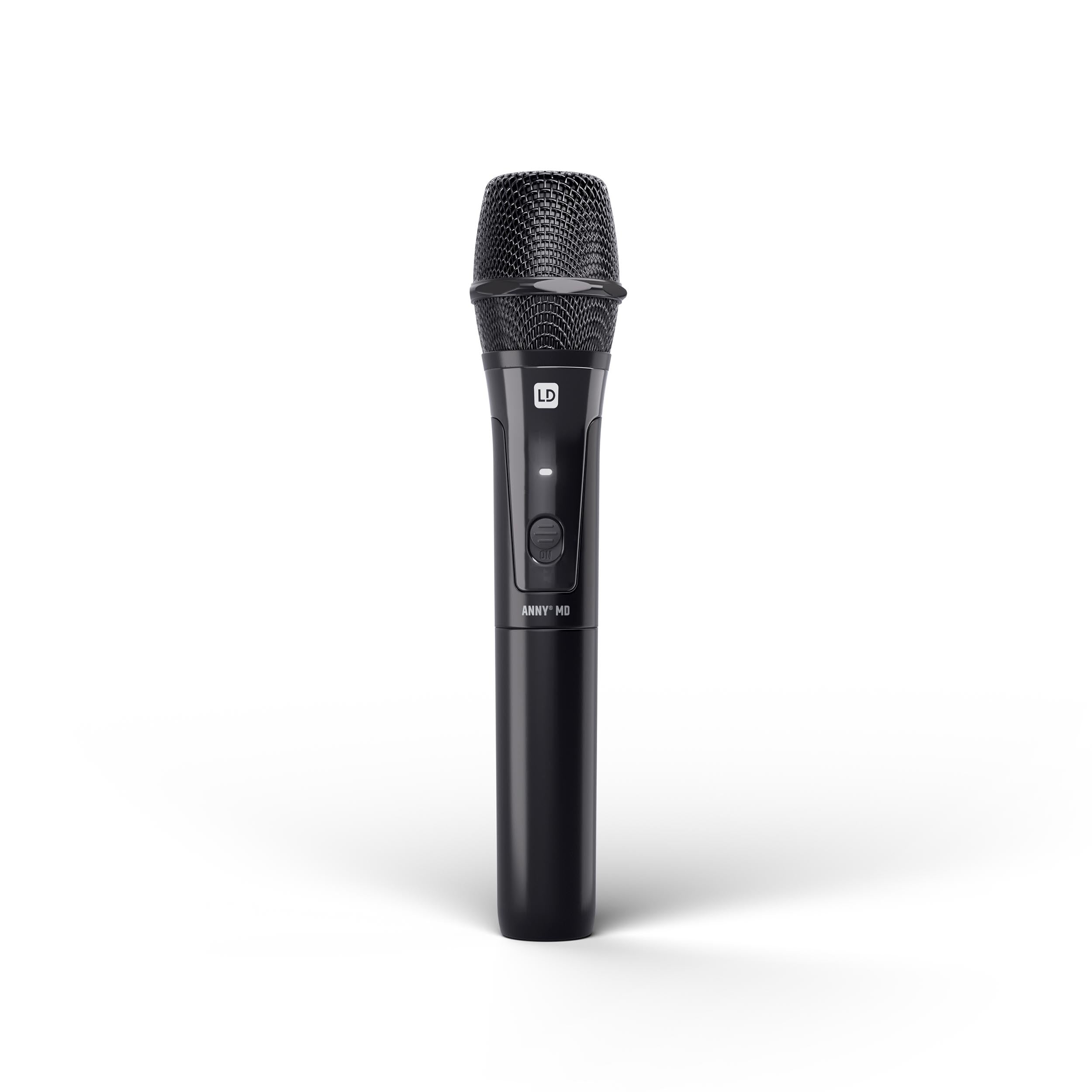 LD Systems ANNY 8 HHD B4.7 (US), Portable Battery-Powered Bluetooth PA Loudspeaker with Mixer and 1x Wireless Handheld Microphone - Stage Black by LD Systems