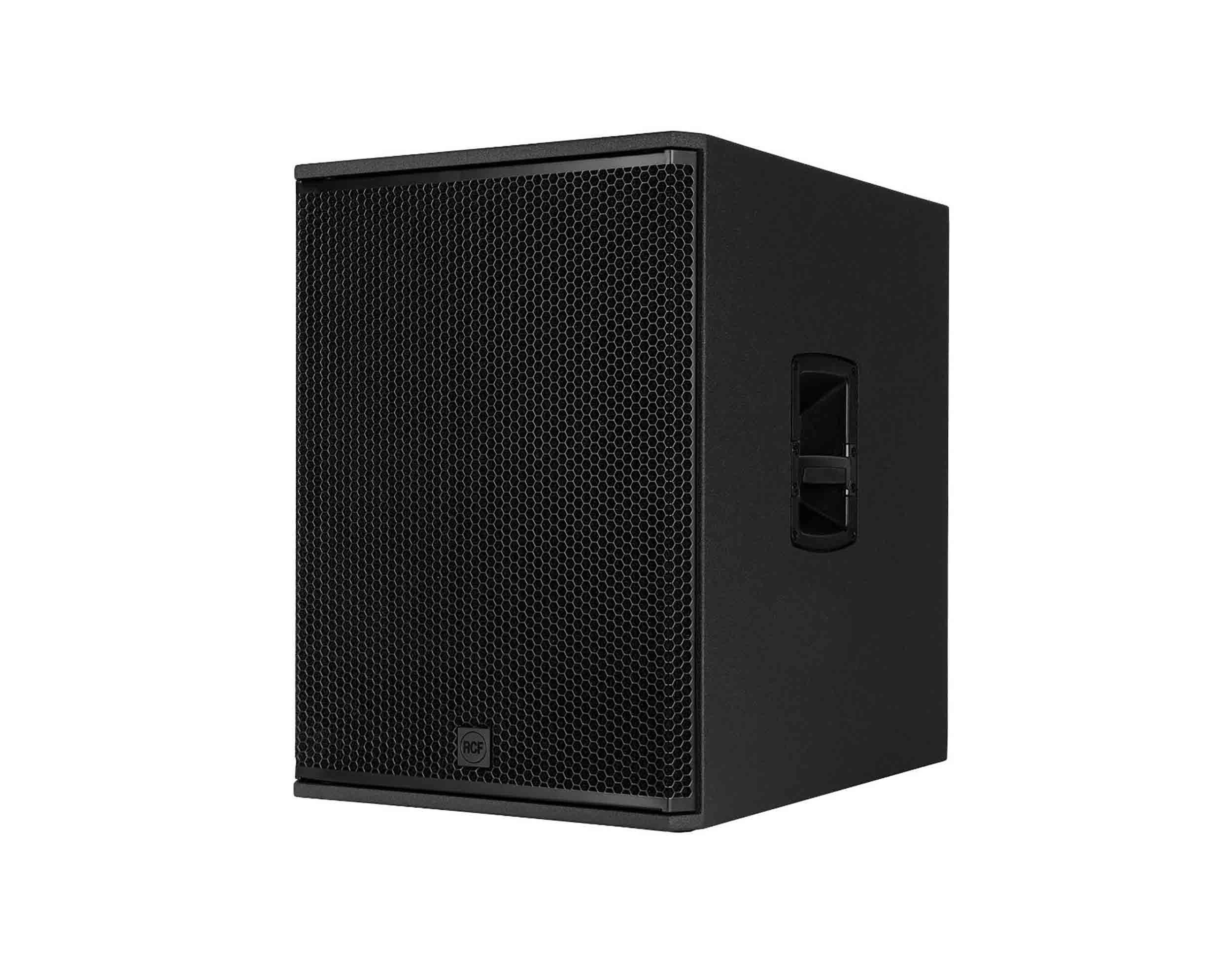 Open Box: RCF SUB18-AX, 2200 Watt Portable 18-Inch High-Power Active Subwoofer with Bluetooth and LiveRemote App - Black by RCF