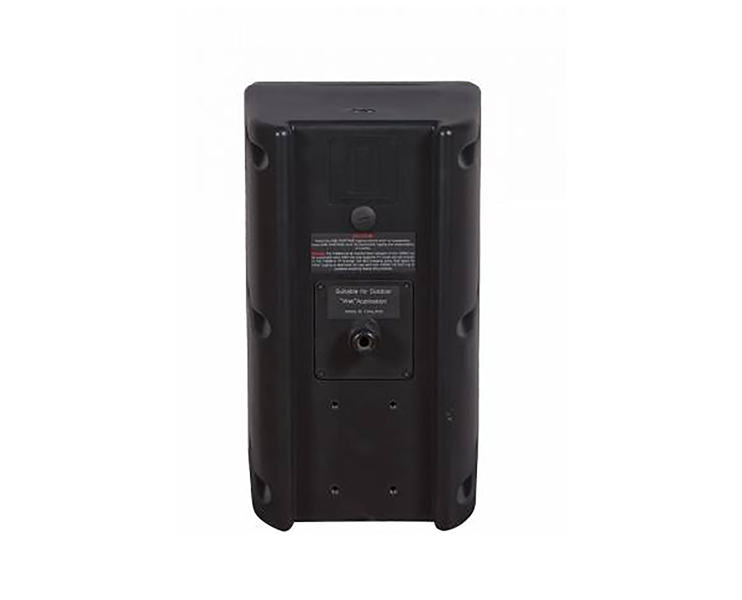 One Systems 106.HTH-BLACK IP56-Rated Direct Weather Loudspeaker with 70/100V Transformer - Black by One Systems