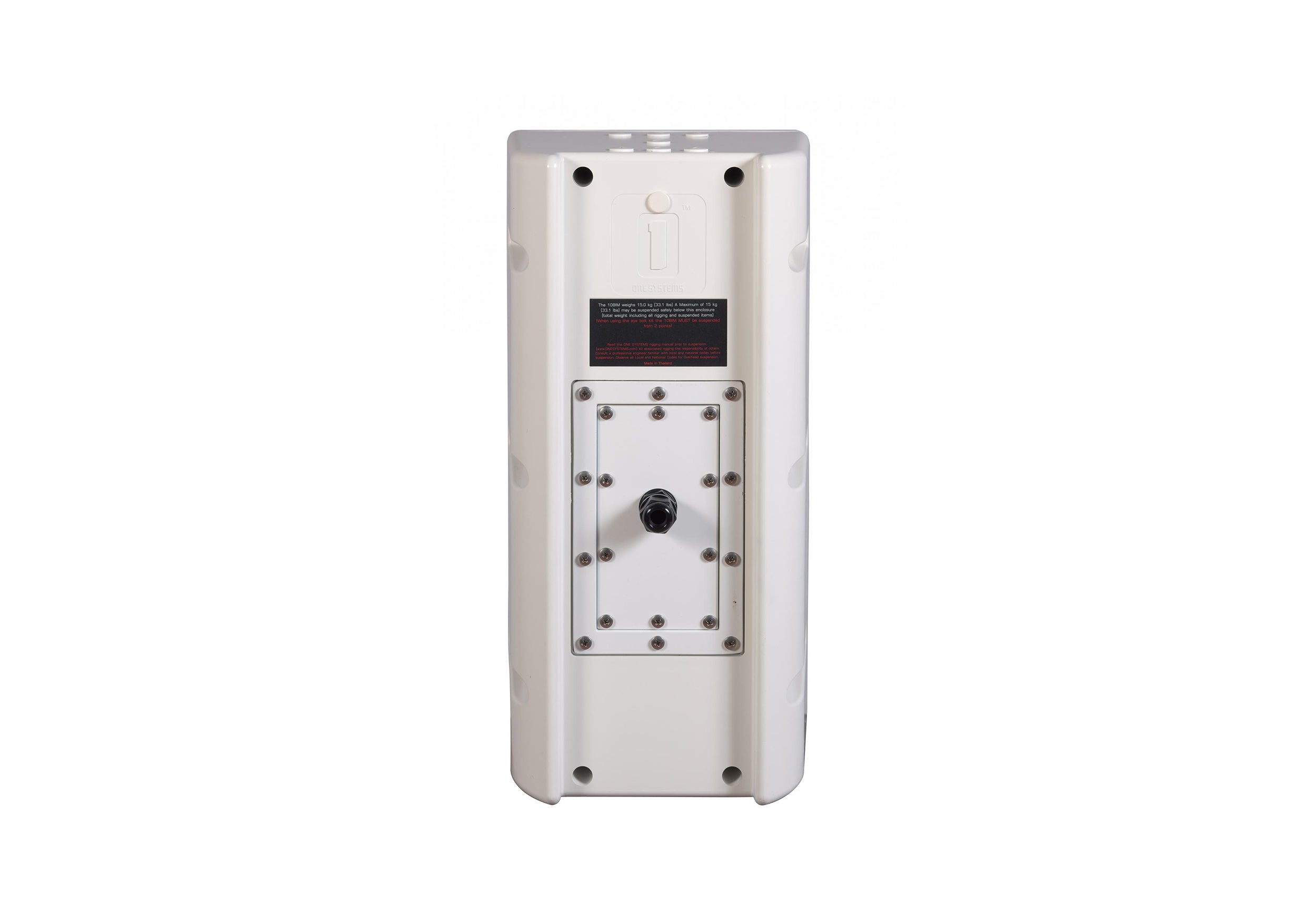 One Systems 108.HTH.UM-WHITE Marine-Grade Stainless Steel - White by One Systems