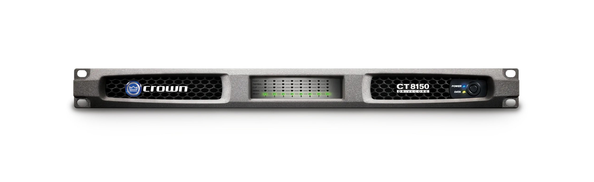 Crown CT8150, 8-Channel Rackmount Power Amplifier - 150 Watt by Crown