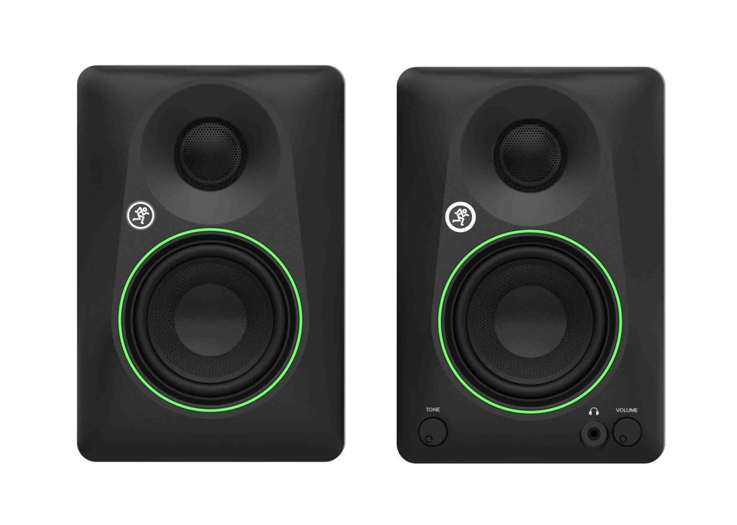 Mackie CR3, 3.5" Powered Studio Monitors with Tone Control by Mackie