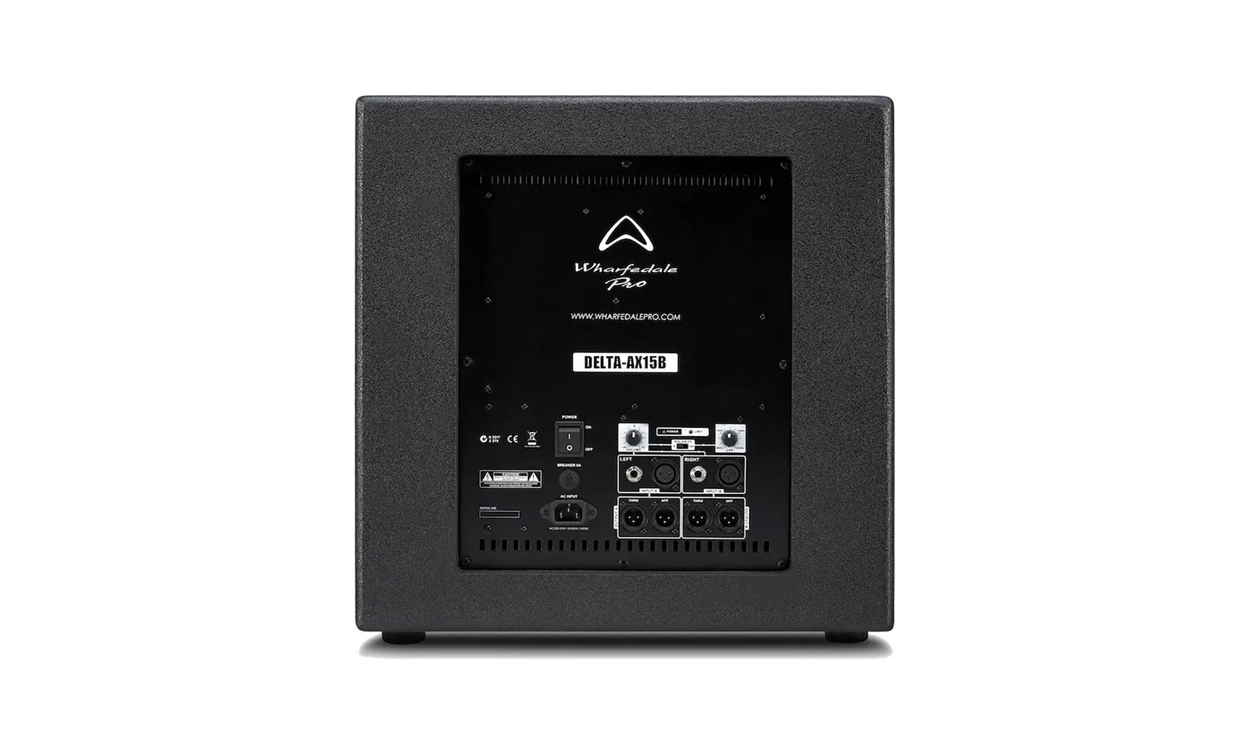 Wharfedale DELTA-AX15B, 15-Inches Active Subwoofer -900 Watt by Wharfedale Pro