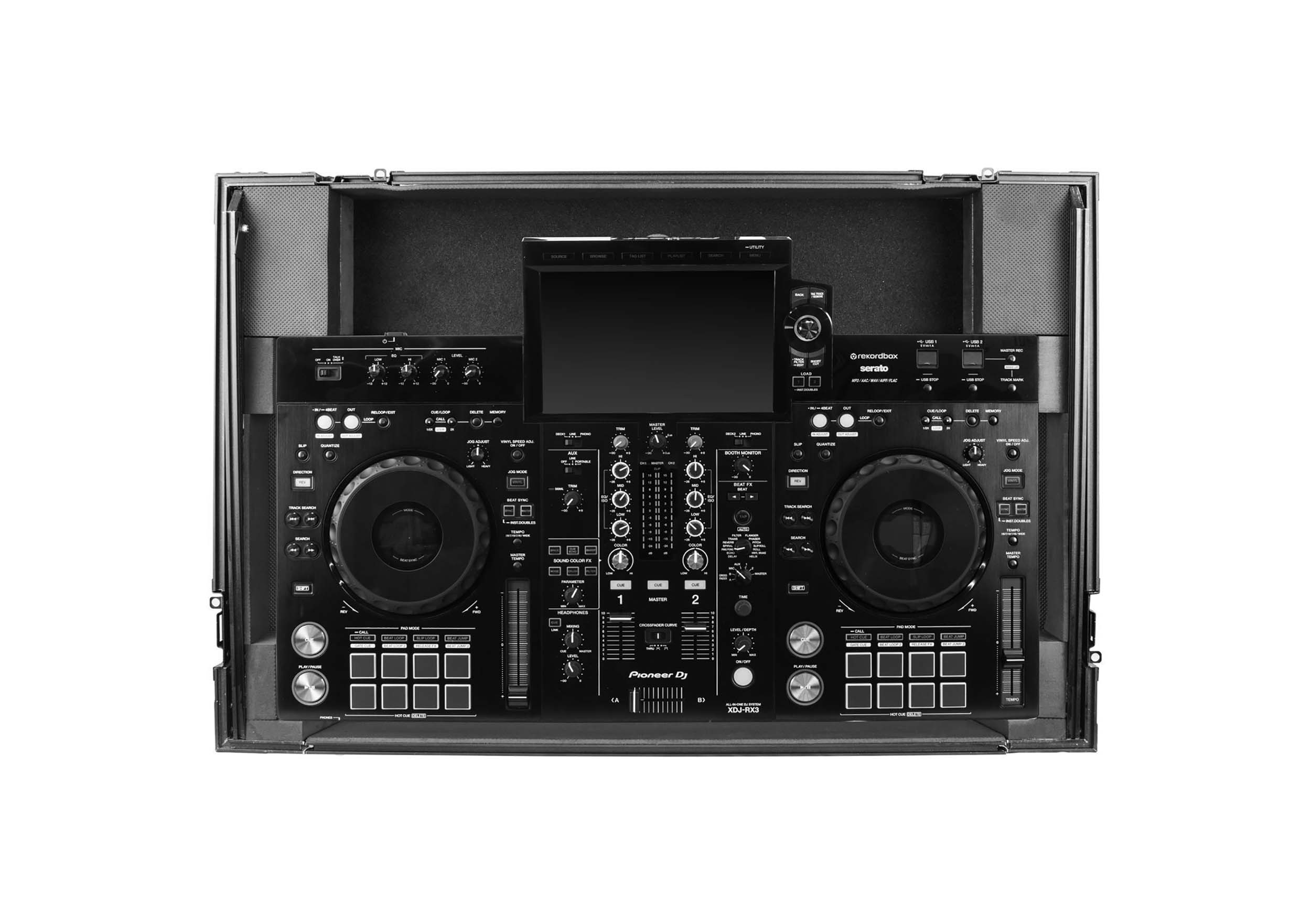 Odyssey 810288 Industrial Board Glide Style Case for XDJ-RX3