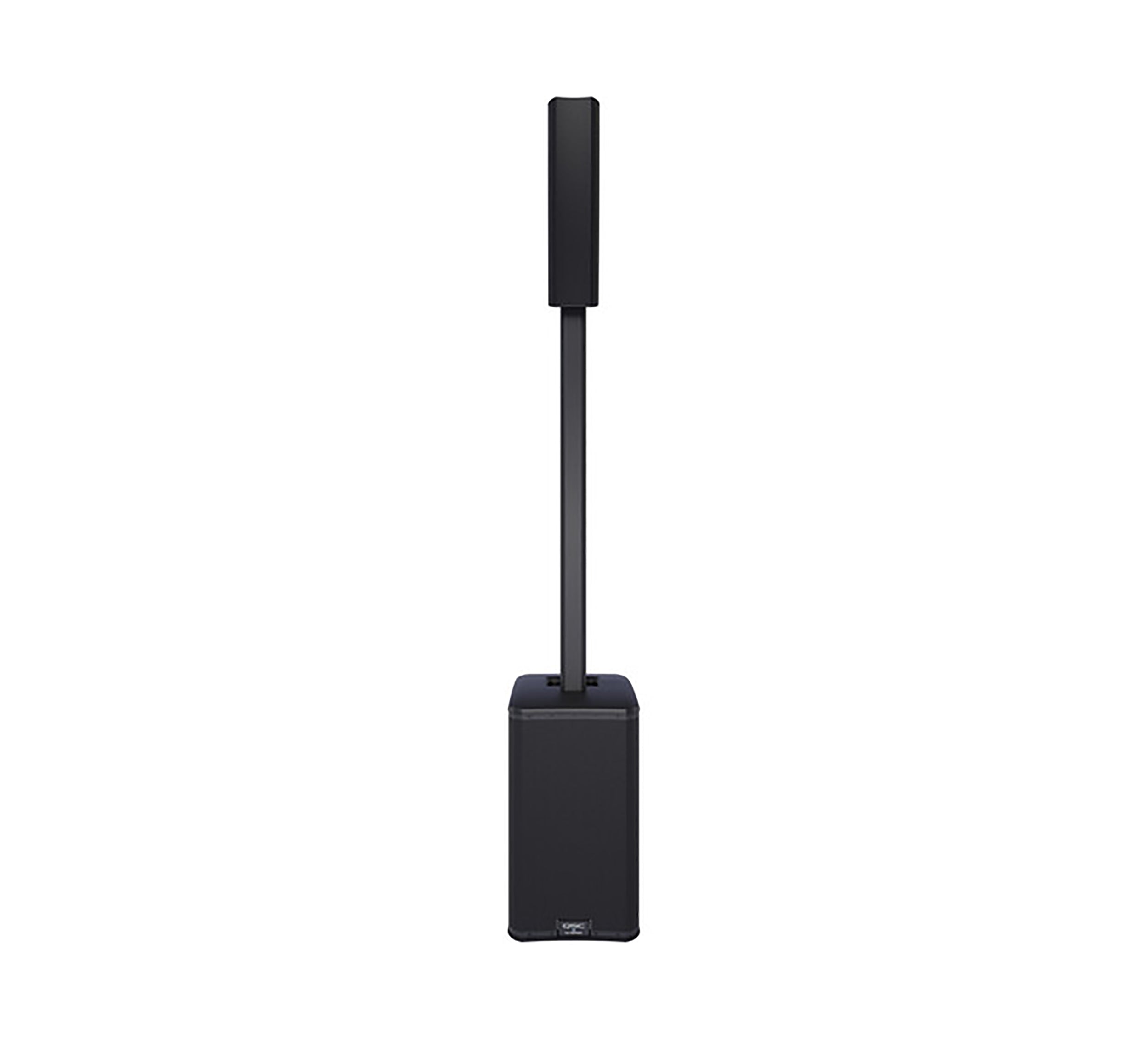 QSC KC12-BK 3000 Watt Active 3-Way Column Professional Speaker with Bluetooth - Black by QSC