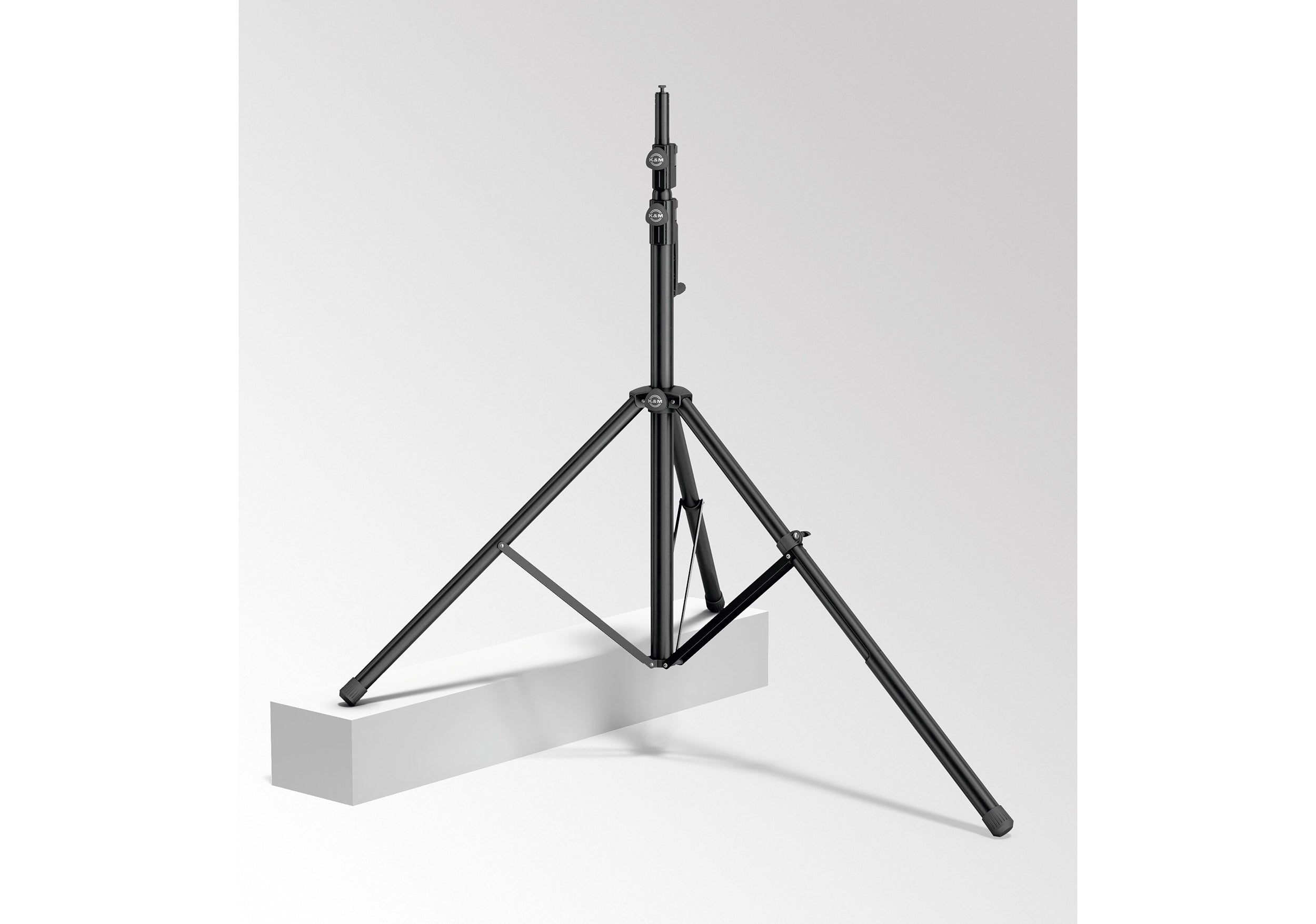 K&M 24730 Wind-Up Stand - Black by K&M