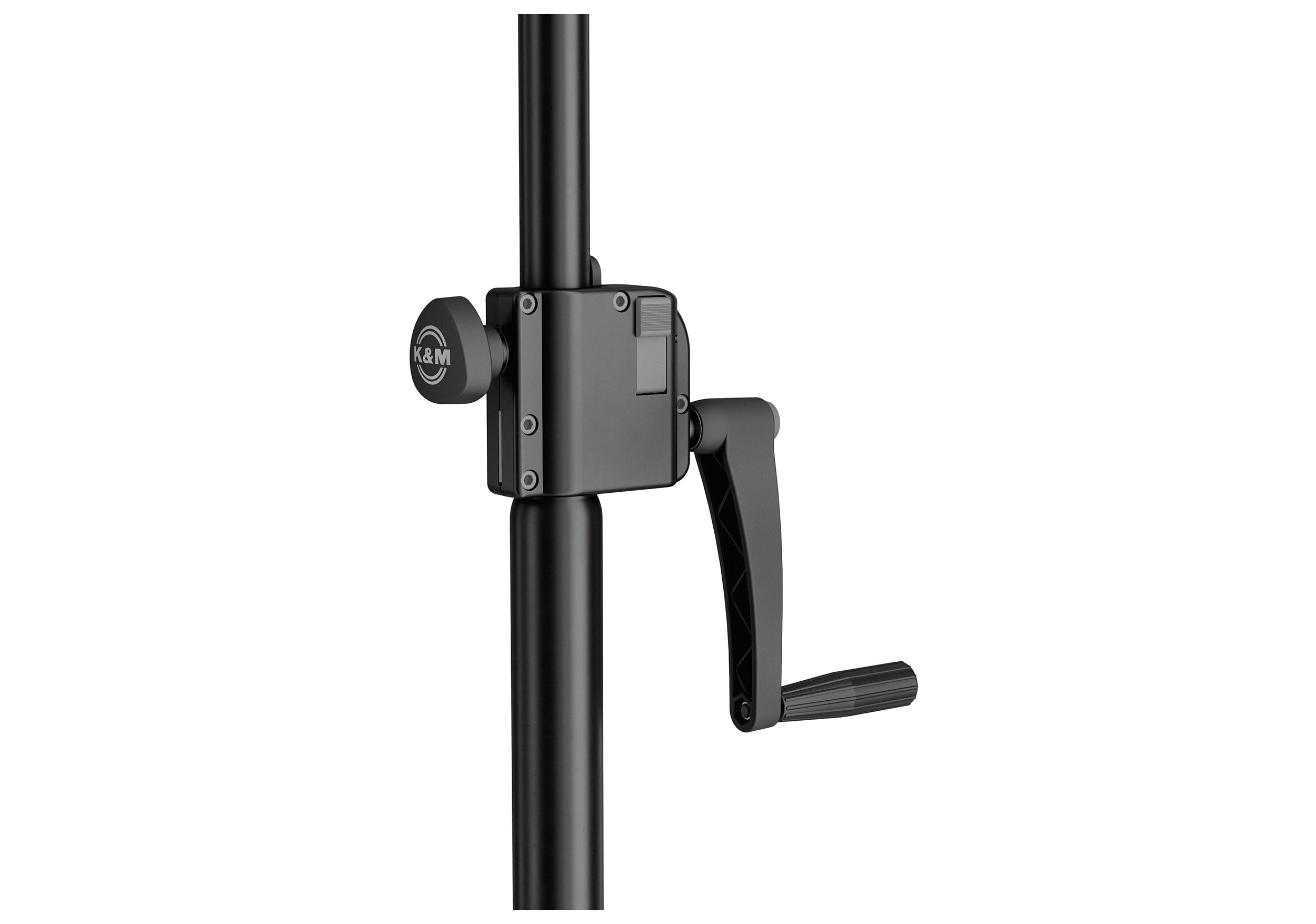 K&M 24730 Wind-Up Stand - Black by K&M
