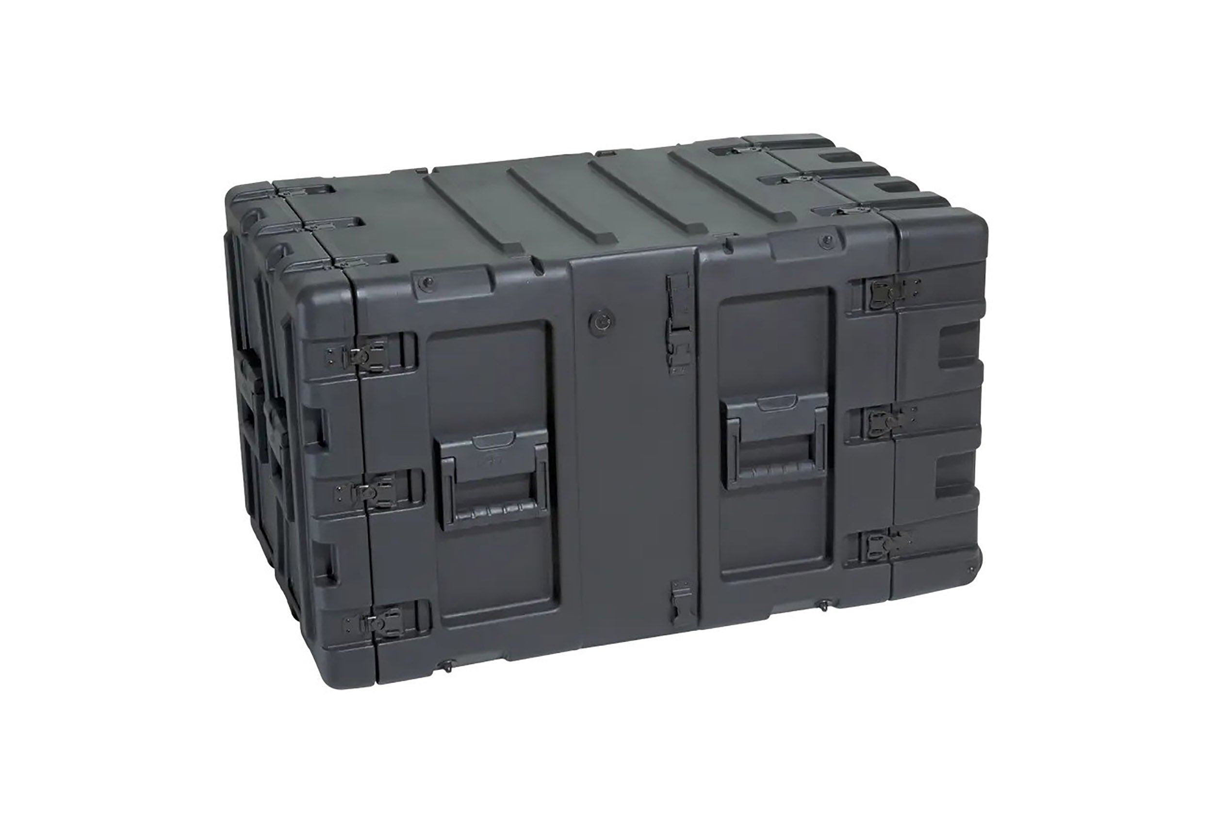 SKB Cases 3RR-9U24-25B, 9 Unit 24-inch Deep RR Series Shock Rack - Black by SKB