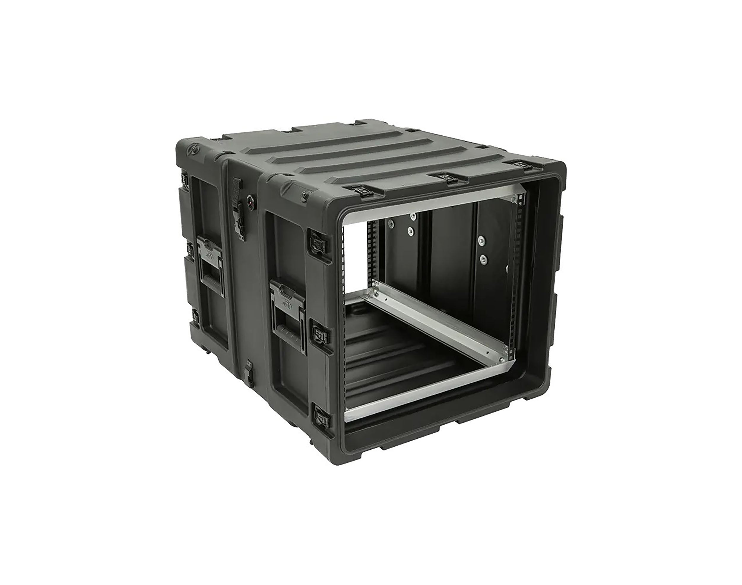 SKB Cases 3RS-9U24-25B, 9 Unit 24-inch Deep RS Series Shock Rack - Black by SKB