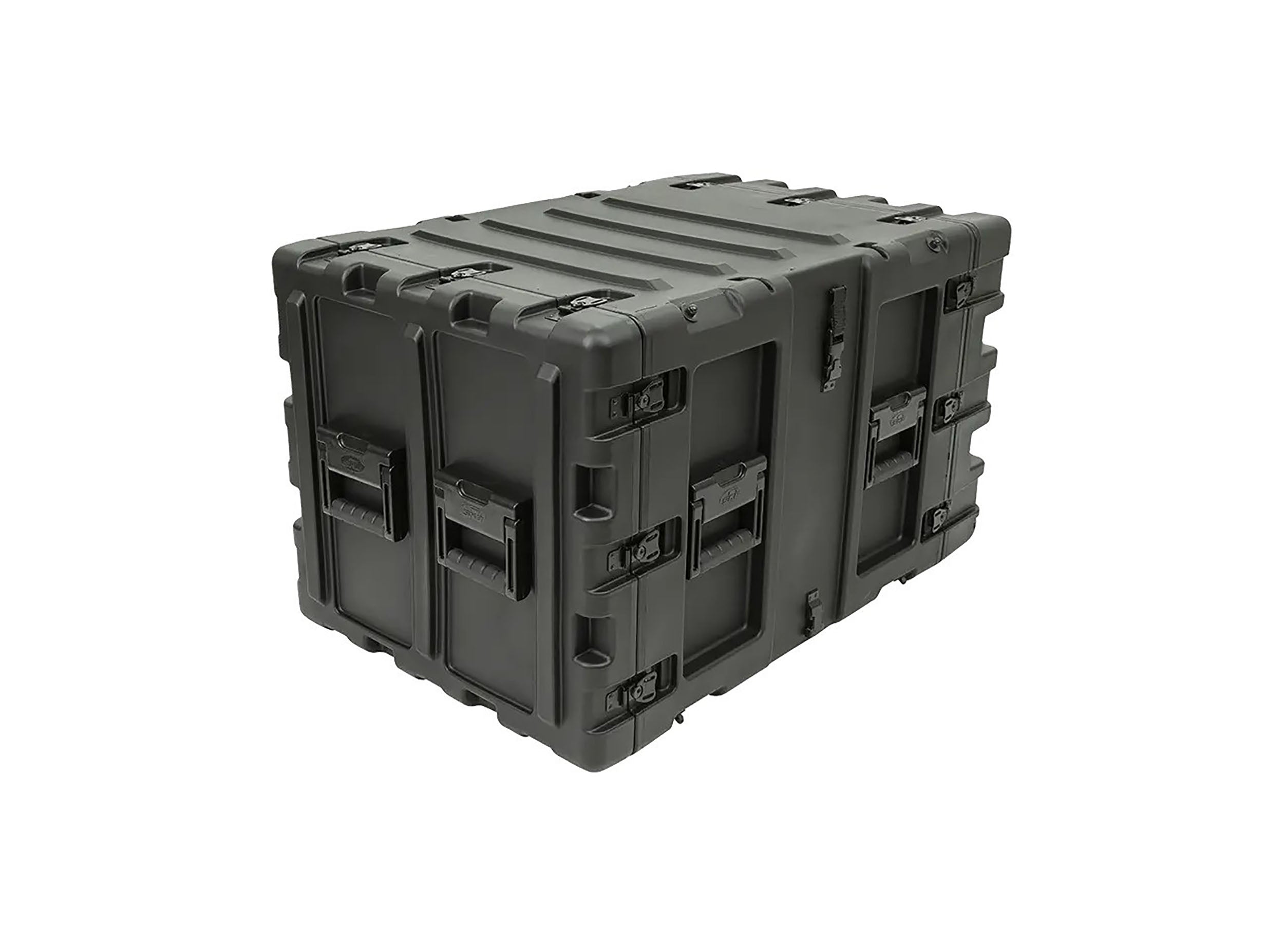 SKB Cases 3RS-9U24-25B, 9 Unit 24-inch Deep RS Series Shock Rack - Black by SKB