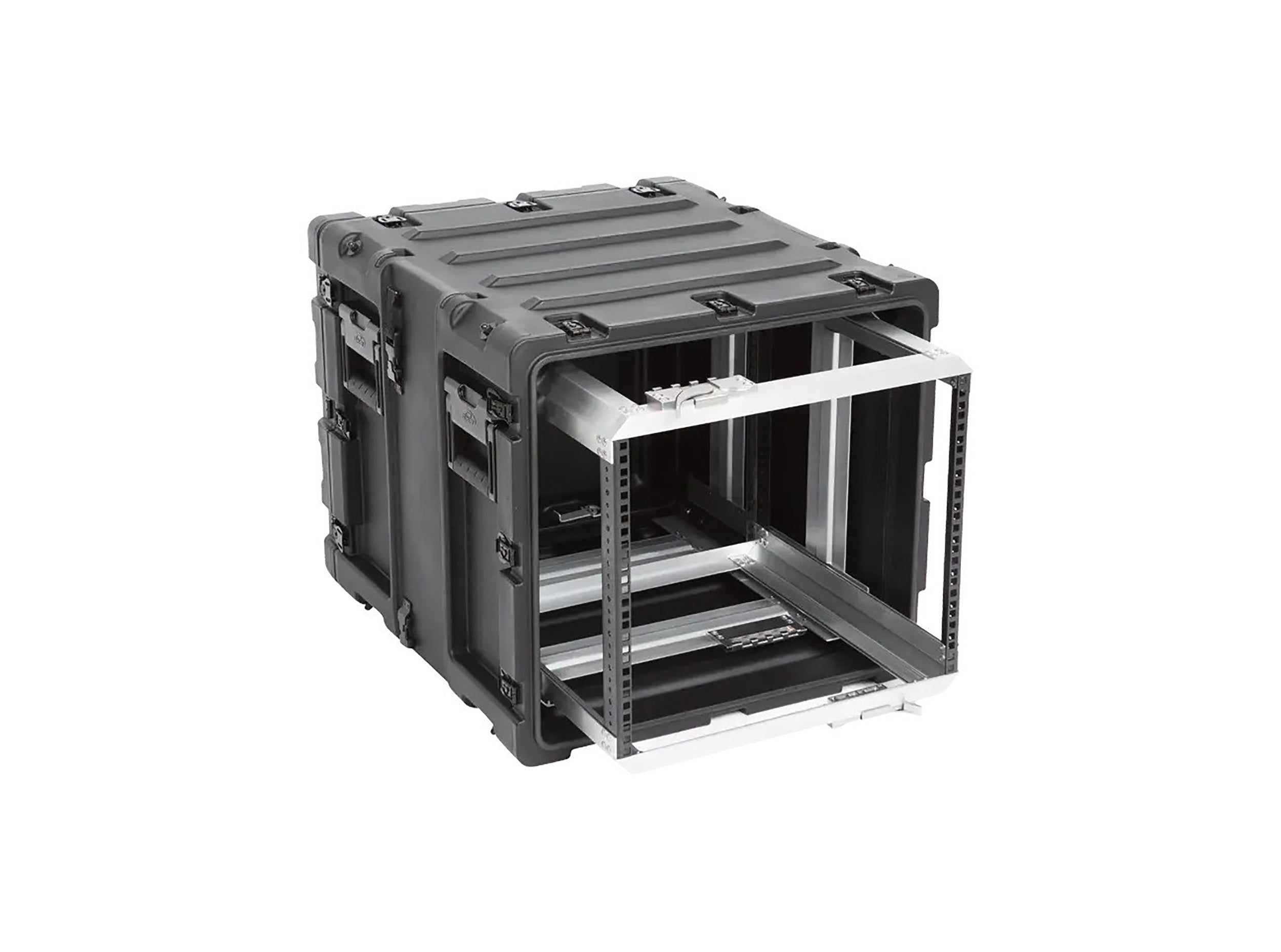 SKB Cases 3RR-9U20-22B, 9 Unit 20-inch Deep RR Series Shock Rack - Black by SKB