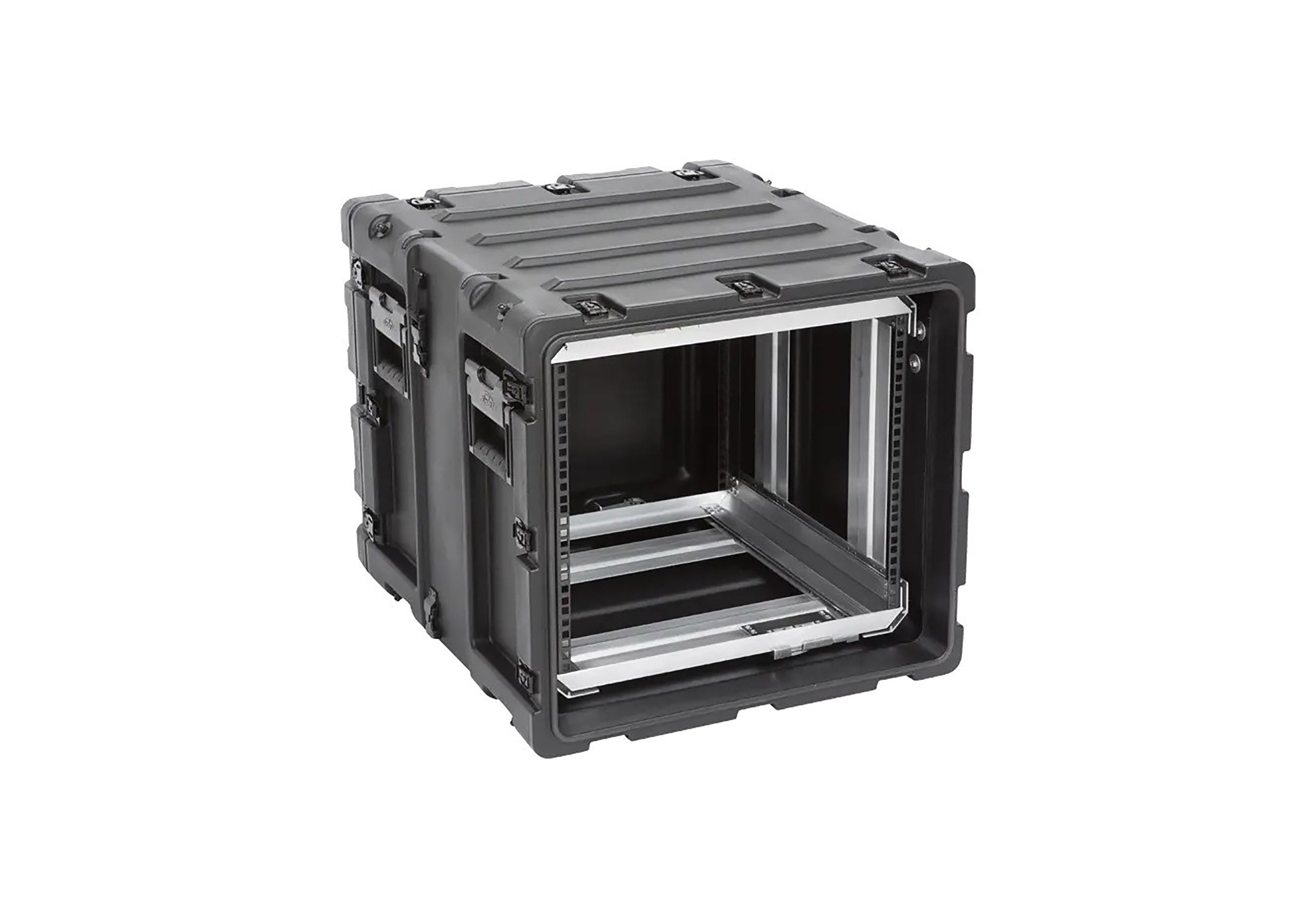 SKB Cases 3RR-9U20-22B, 9 Unit 20-inch Deep RR Series Shock Rack - Black by SKB