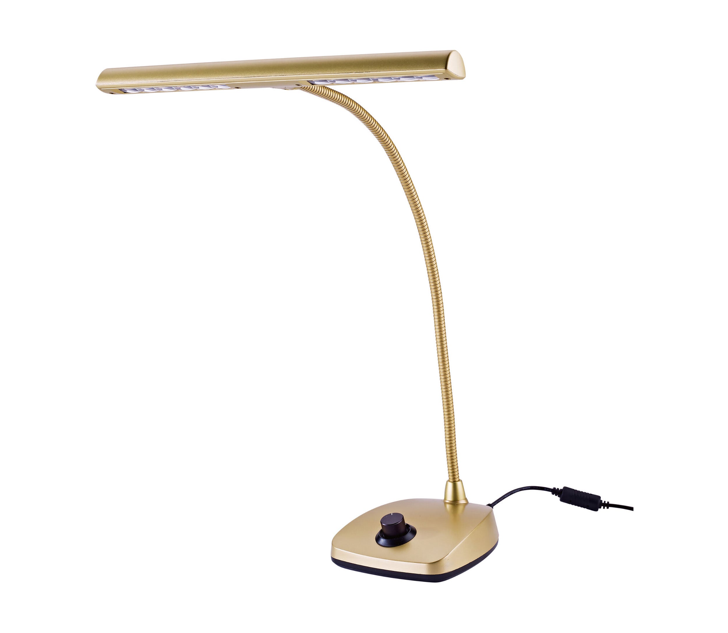 K&M 12298 LED Piano Lamp with Dimmer by K&M
