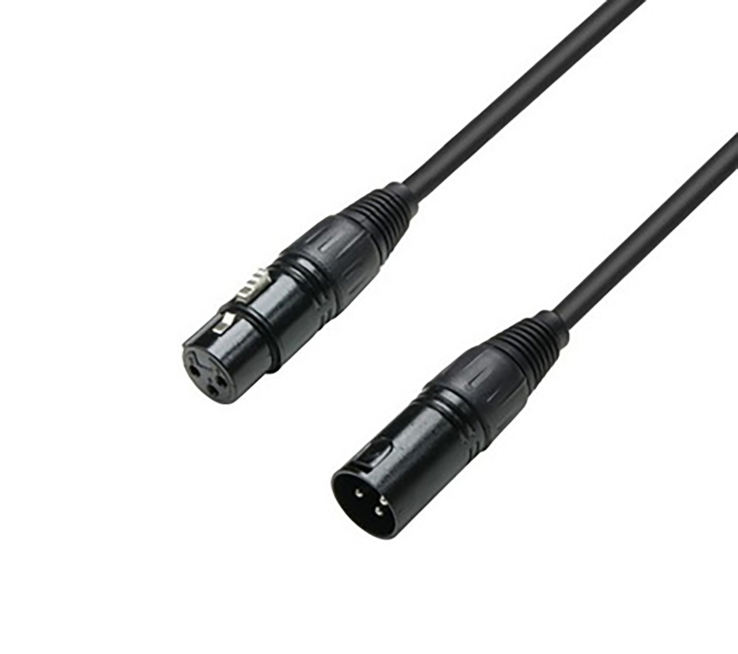 Adam Hall 3 STAR DMF 0150, 3-Pole XLR Female to 3-Pole XLR Male DMX Cable - 1.5 Meter by Adam Hall