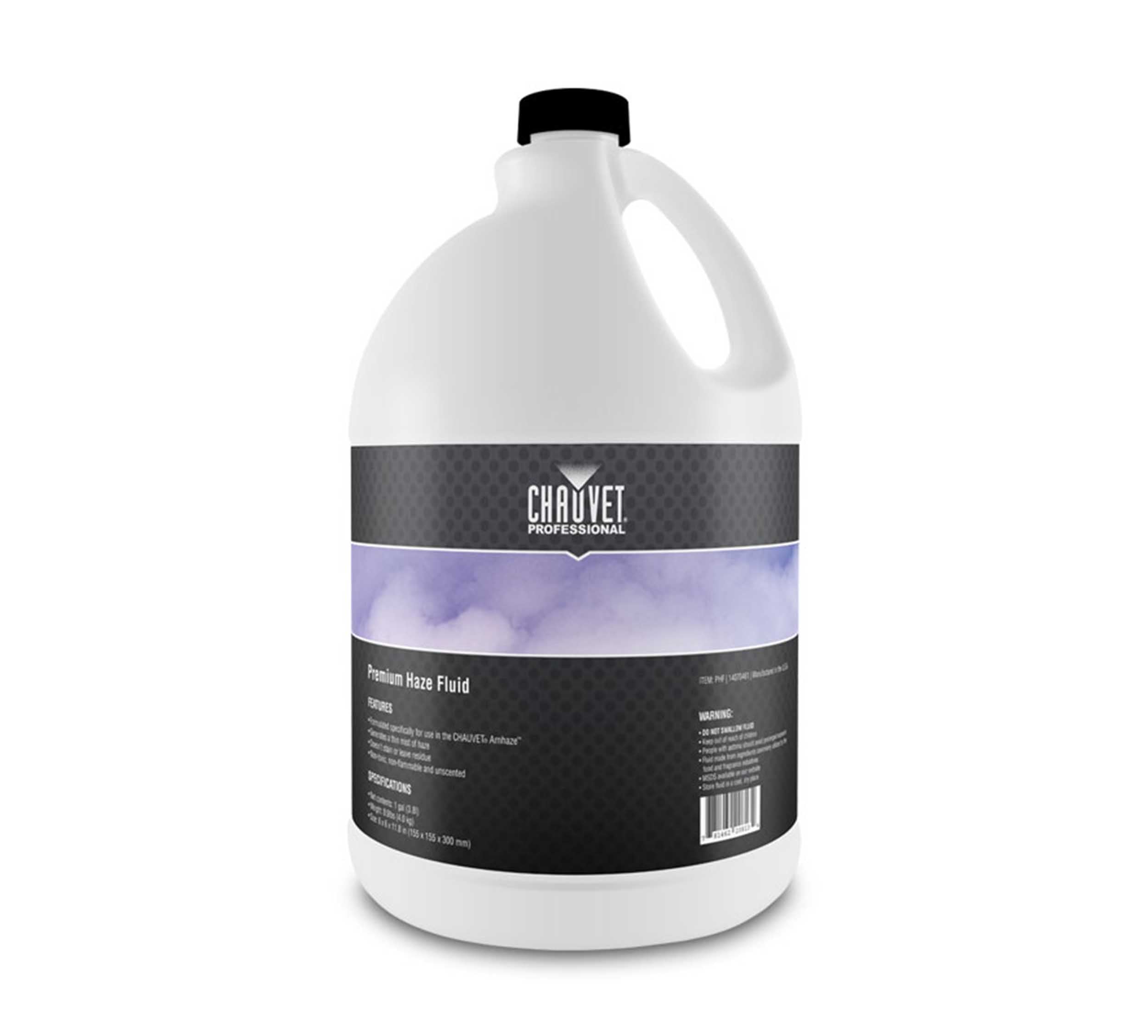 Chauvet PREMIUMHAZEFLUIDPHF Premium Haze Fluid Formulated for the Amhaze Line by Chauvet DJ