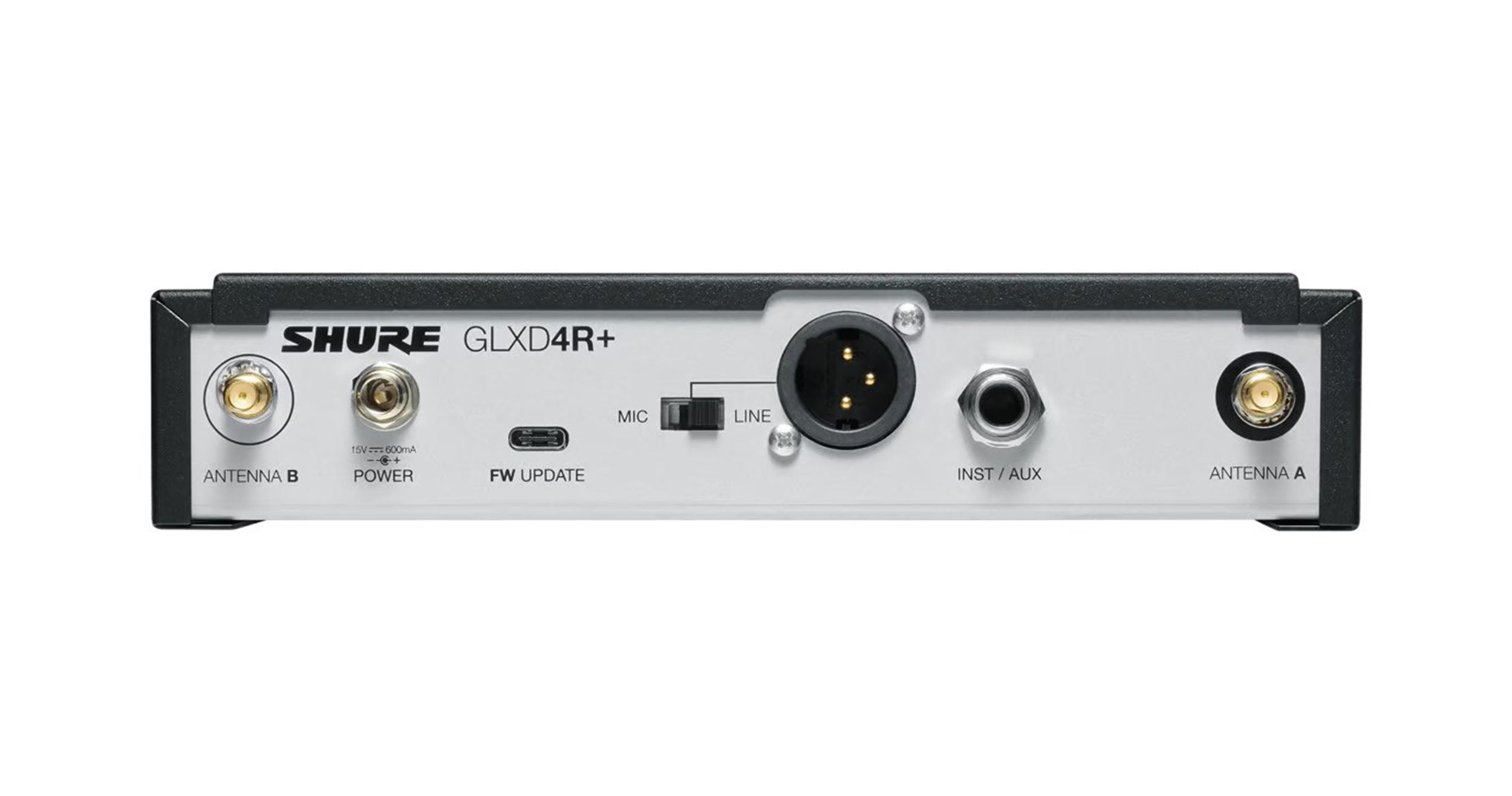 Shure GLXD14R+/SM31 Digital Wireless Rack System with SM31 Headset Microphone by Shure