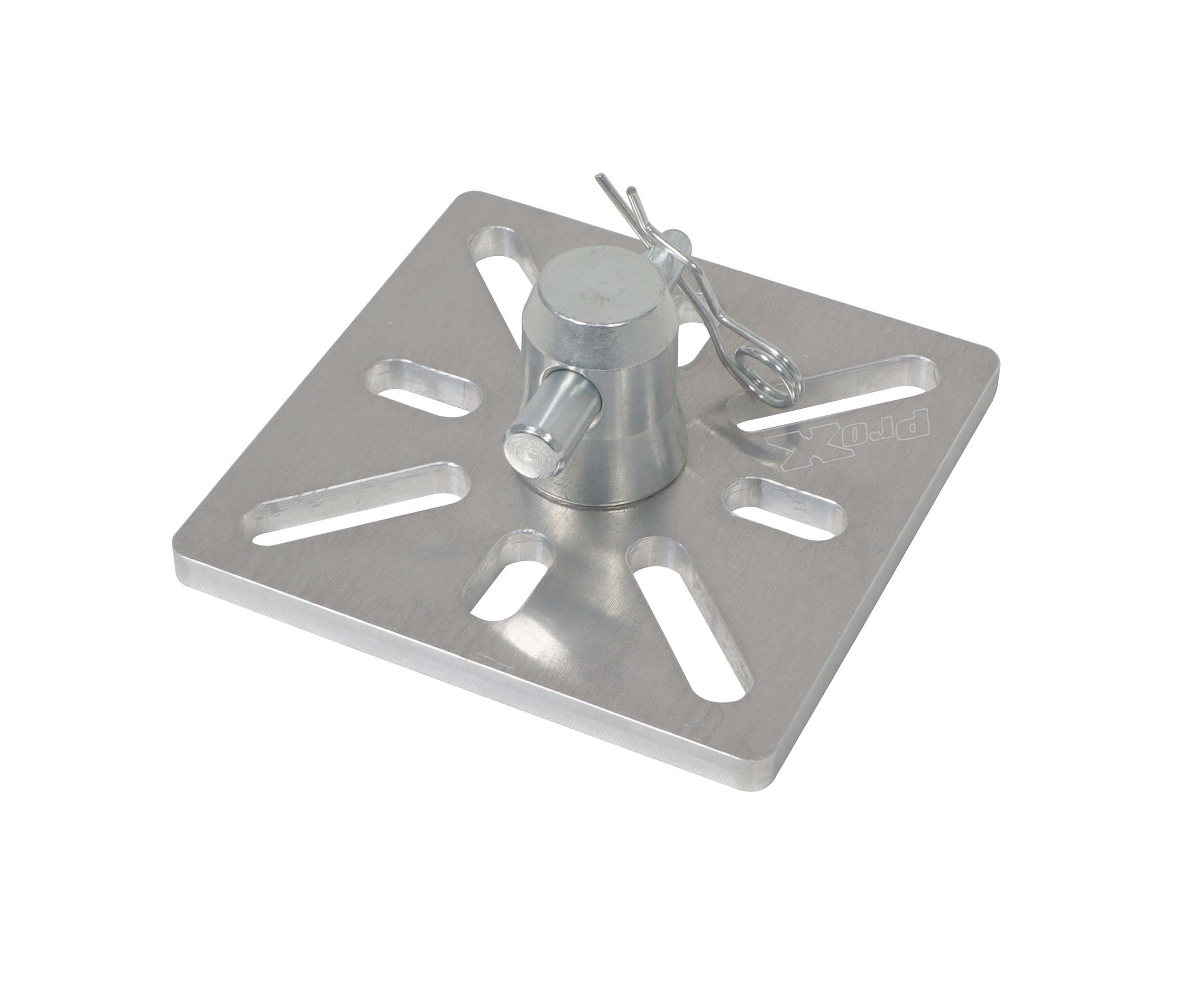 ProX XT-TC5X6, 5-Inch Aluminum Led Panel Plate with Half Conical Coupler - 6 Pcs by ProX Cases