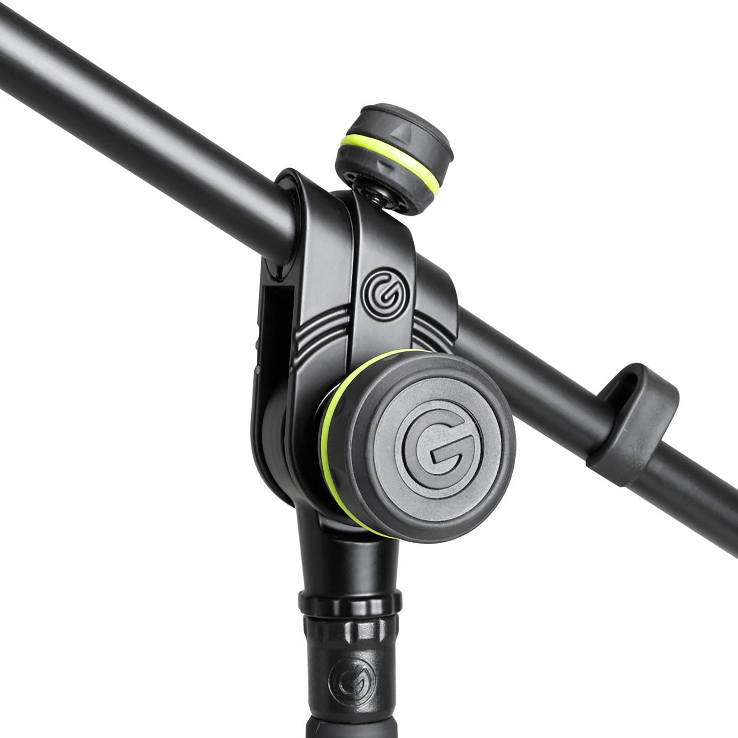 B-Stock: Gravity GMS2322B Microphone Stand with Round Base and 2-Point Adjustment Telescoping Boom by Gravity