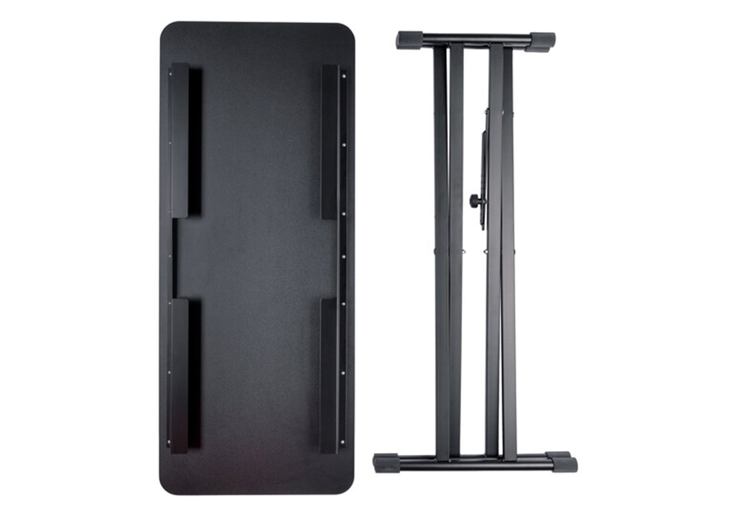 K&M 18900 Keyboard Stand with Tabletop - Black by K&M