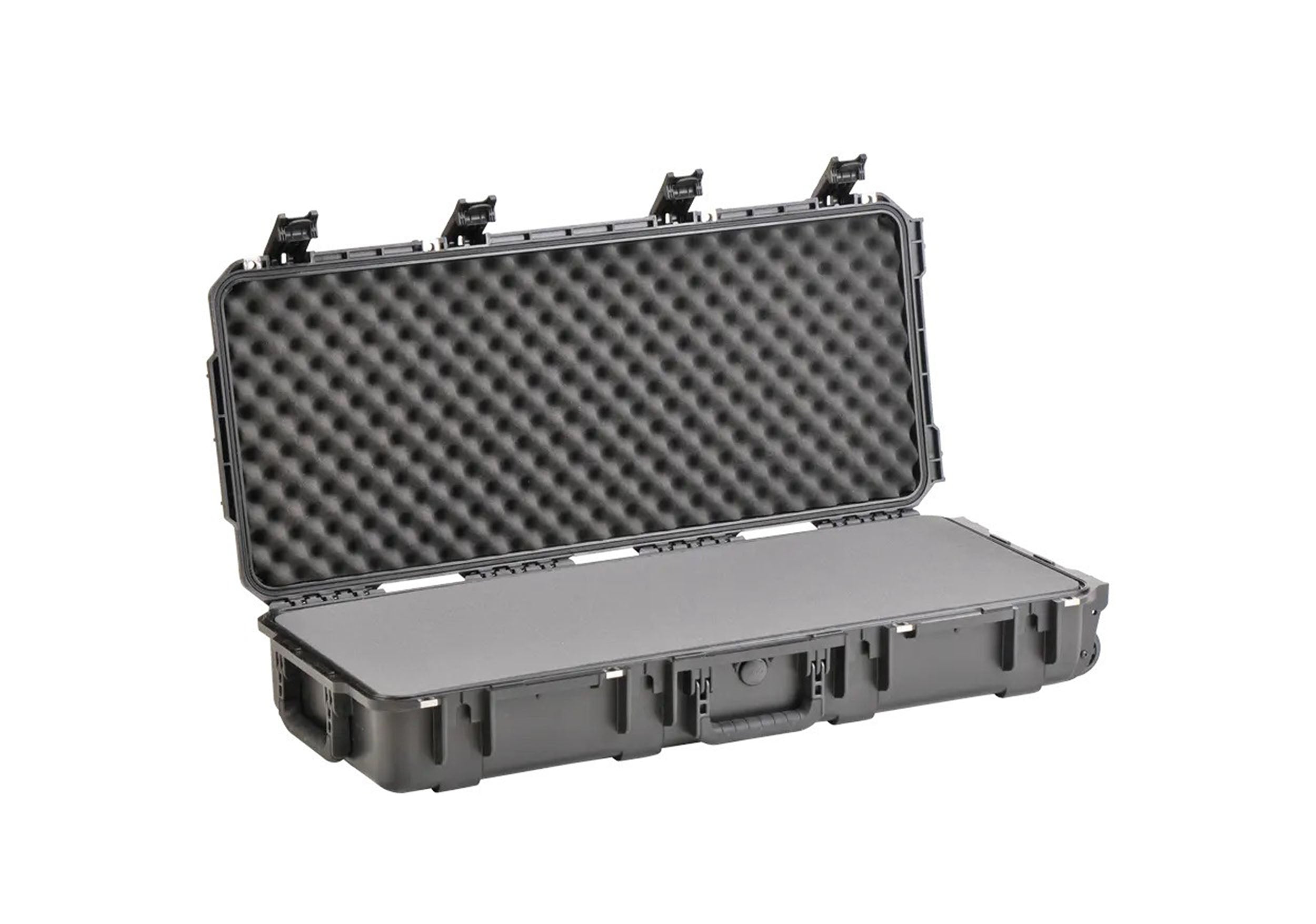 SKB Cases 3i-3614-6B-L, iSeries Waterproof Case with Layered Foam and Wheels - Black by SKB Cases