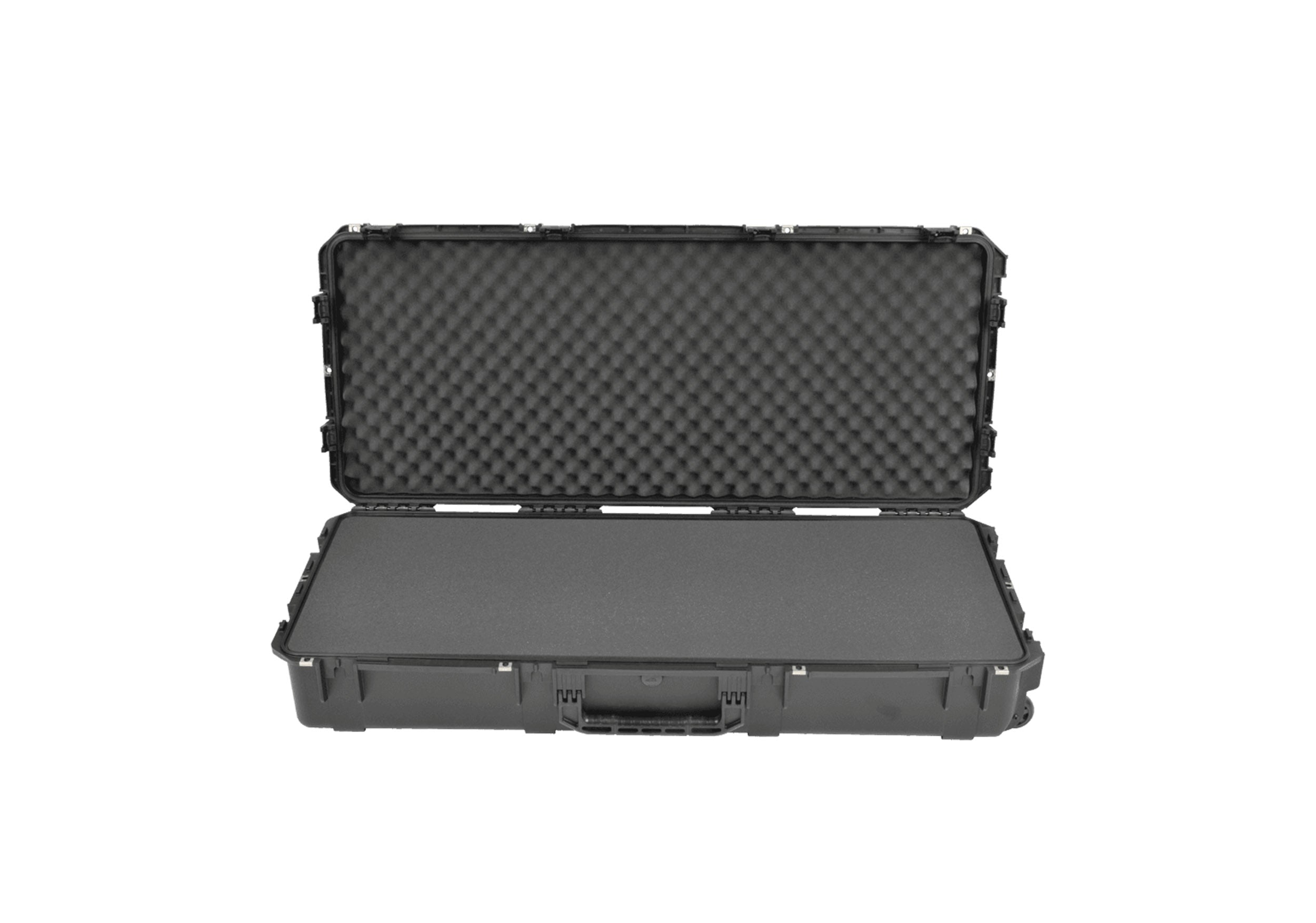 SKB Cases 3i-4719-8B-L, iSeries Waterproof Utility Case with Wheels and Layered Foam - Black by SKB Cases