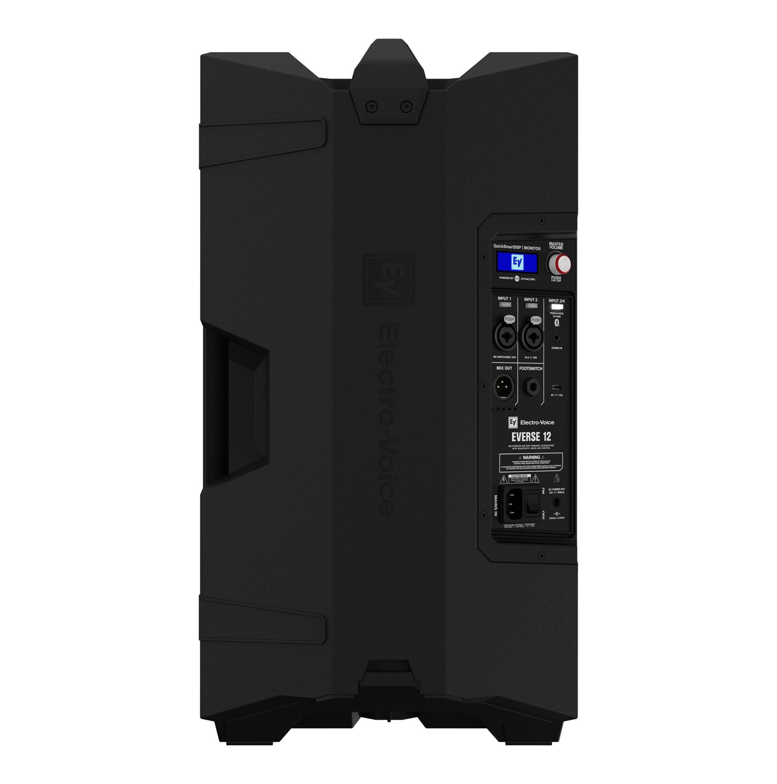 Electro-Voice Everse 12 12-inch 2-way Battery-powered PA Speaker - Black by Electro-Voice