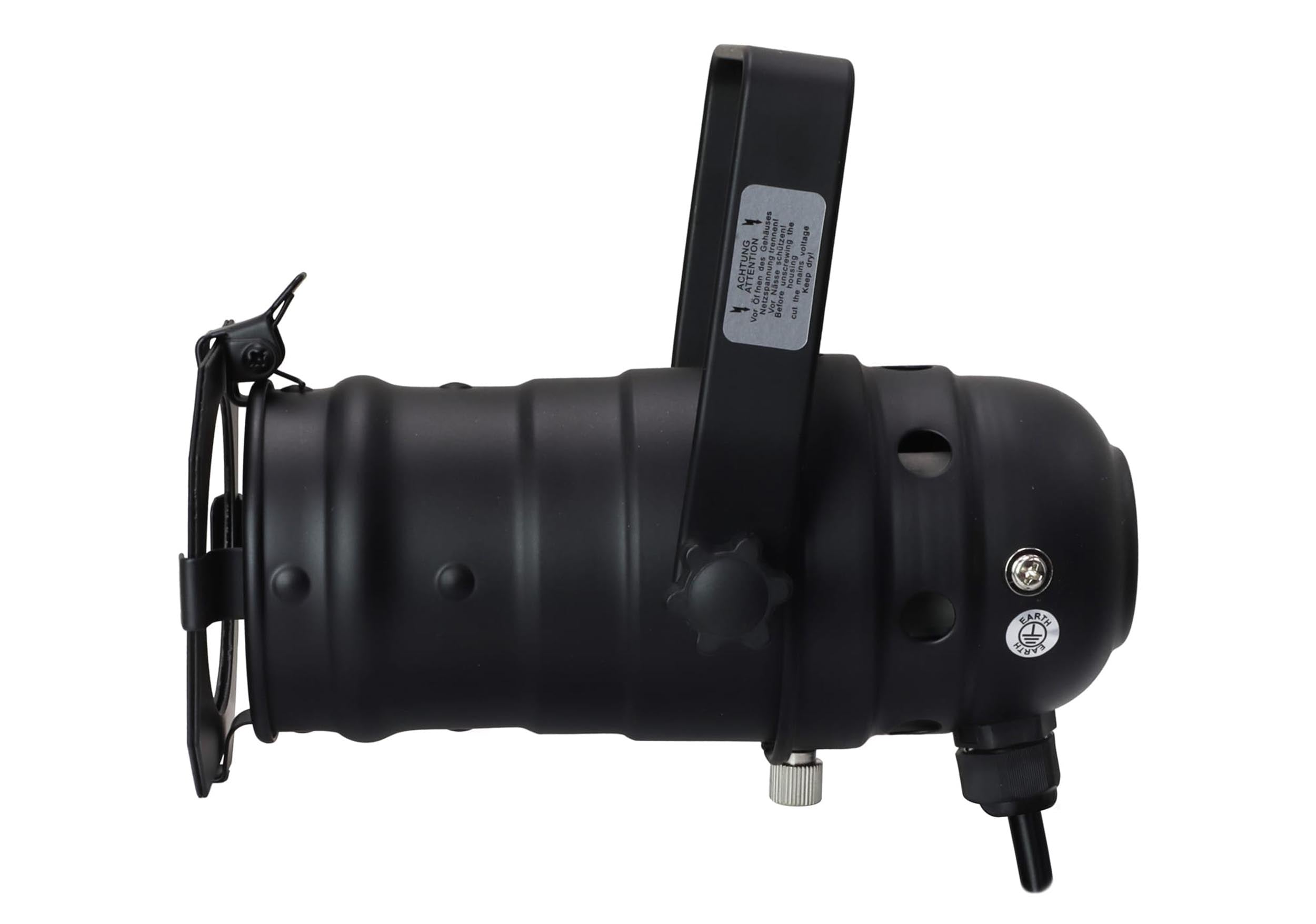 Odyssey LSPAR20B-ZOOM Black Aluminum Par 20 Light Fixture with Adjustable LED Bulb by Odyssey