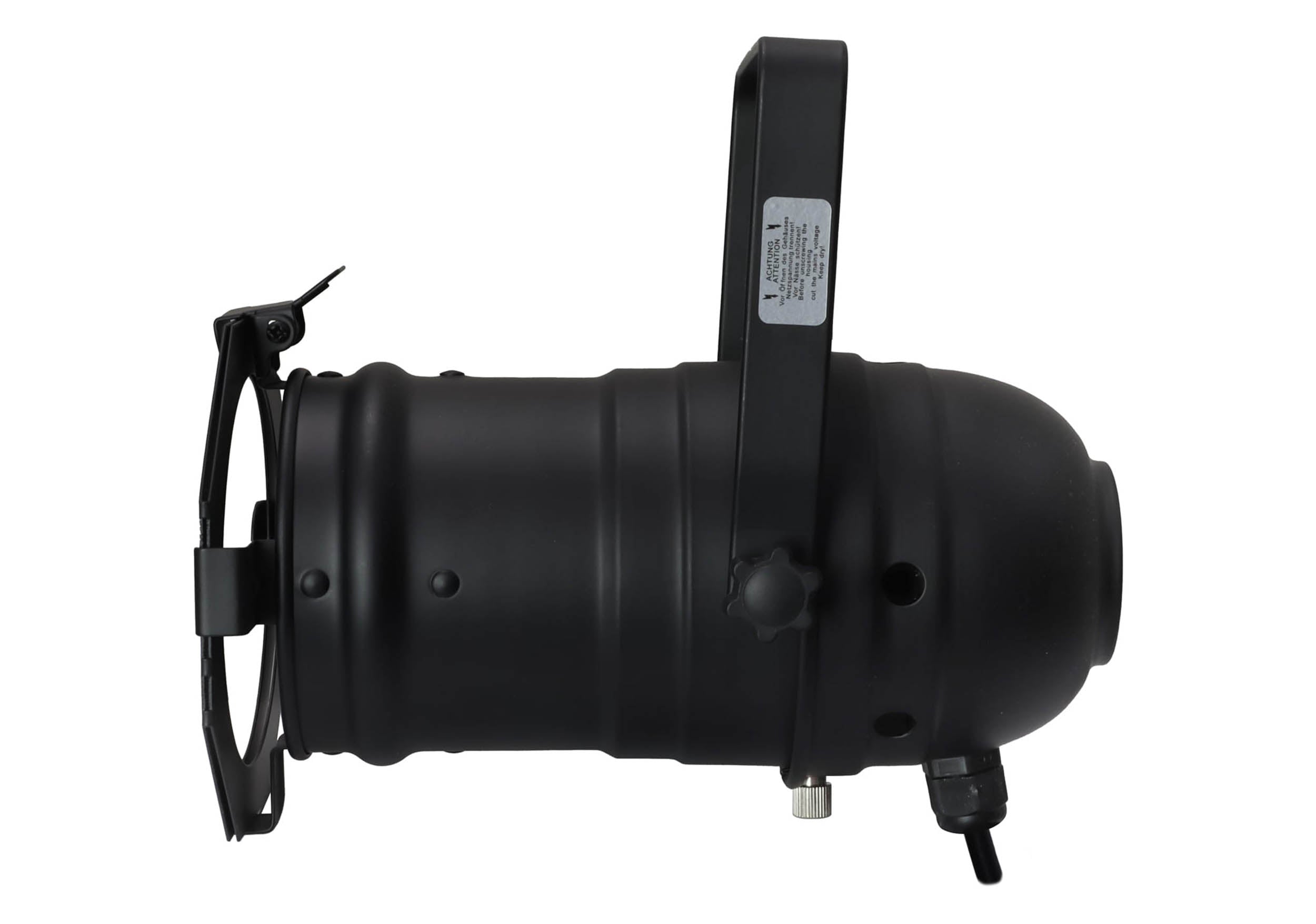 Odyssey LSPAR30B-ZOOM Black Aluminum Par 30 Light Fixture with Adjustable LED Bulb by Odyssey