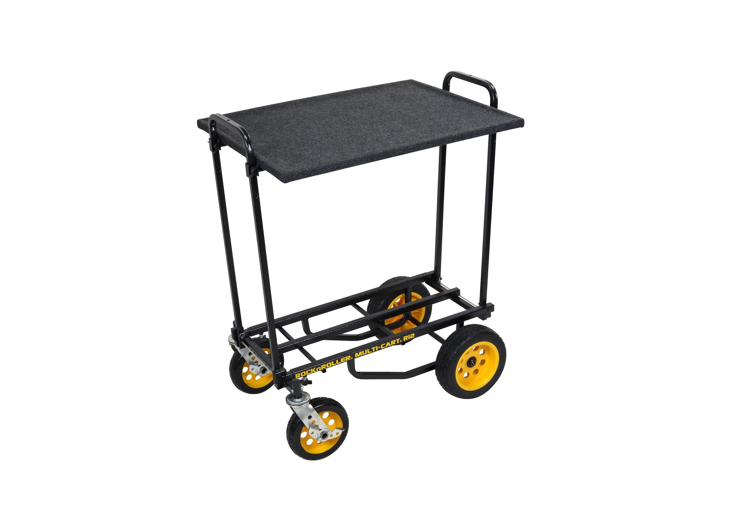 Rock N Roller RSHM2T, MultiCart 2-Tier Multimedia Shelf Set for R8, R10, and R12 Carts by Rock N Roller