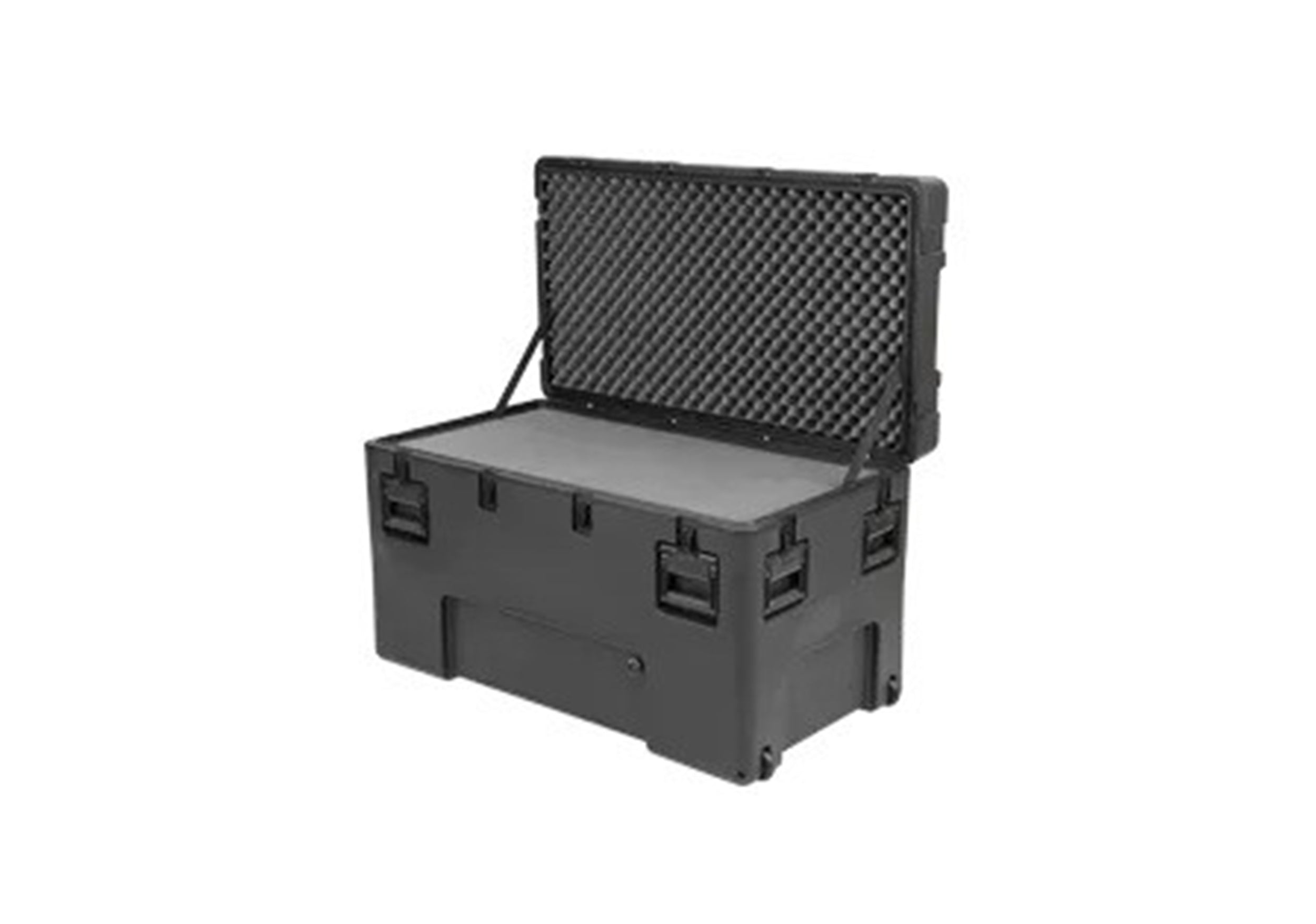 SKB Cases 3R4222-24B-LW rSeries Roto-Molded Case with Layered Foam and Wheels - 42" x 22" x 24" by SKB Cases