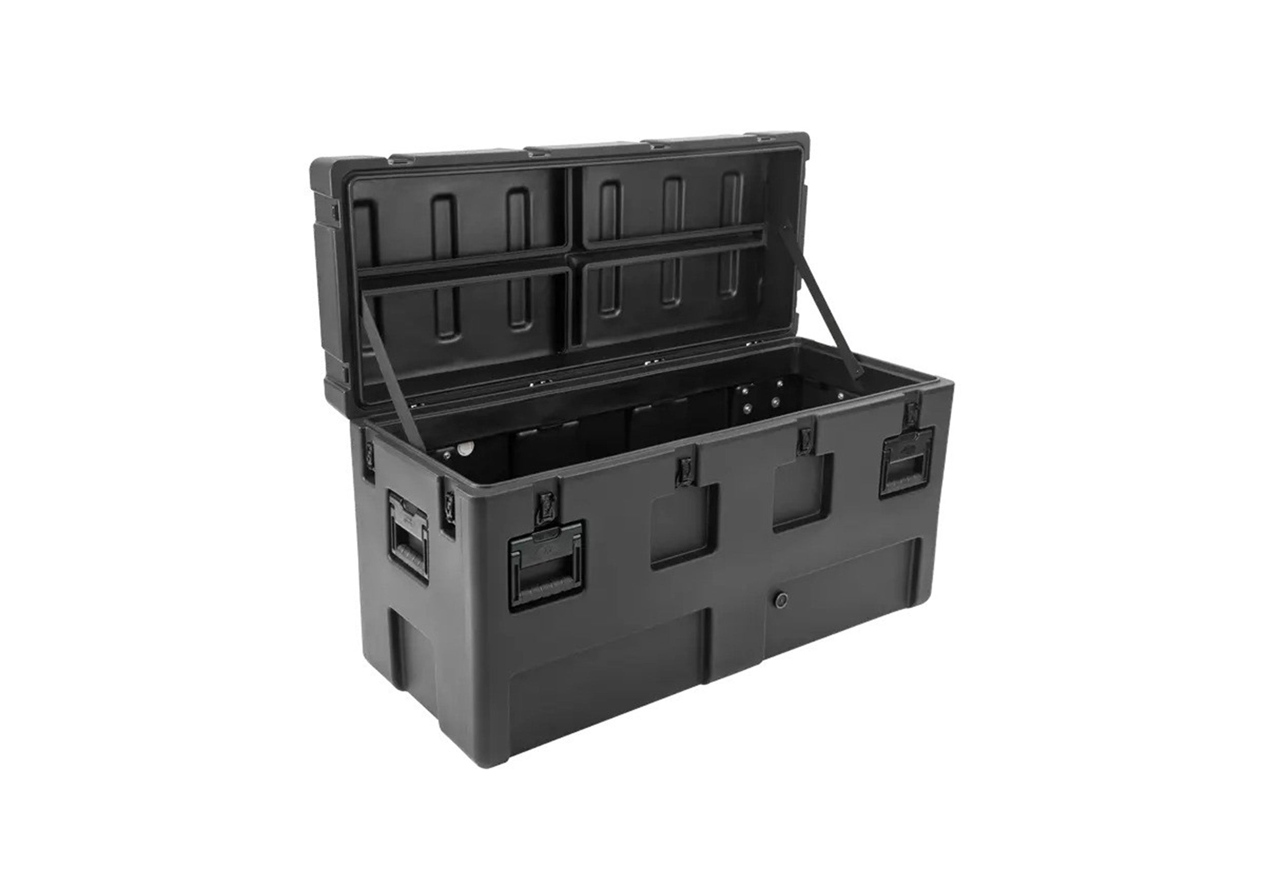 SKB Cases 3R4416-24B-EW rSeries Empty Hard Case with Wheels (STAC System) - 42" x 38" x 20" by SKB Cases