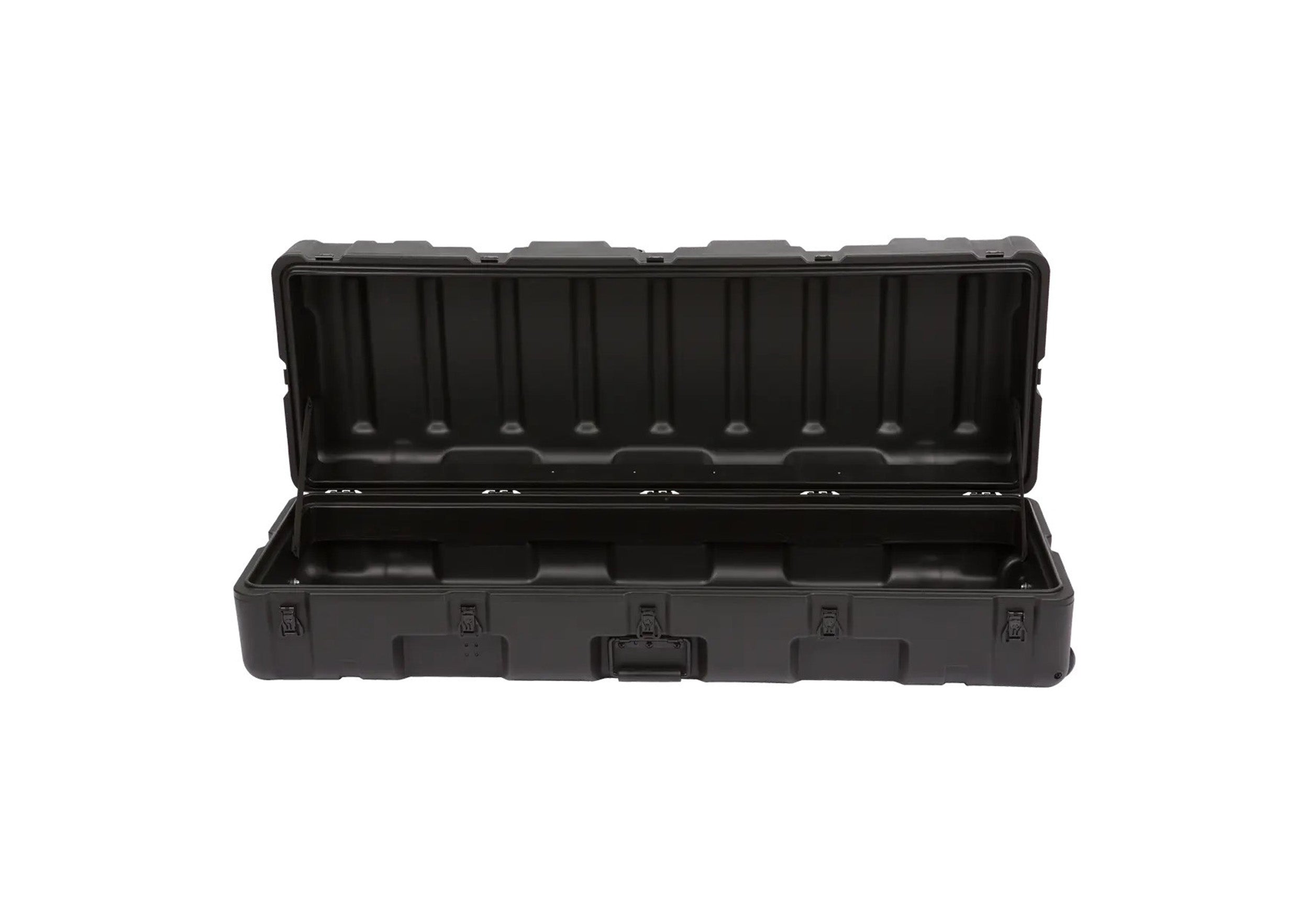 SKB Cases 3R4714-10B-EW rSeries Roto-Molded Empty Hard Case with Wheels - 47" x 14" x 10" by SKB Cases