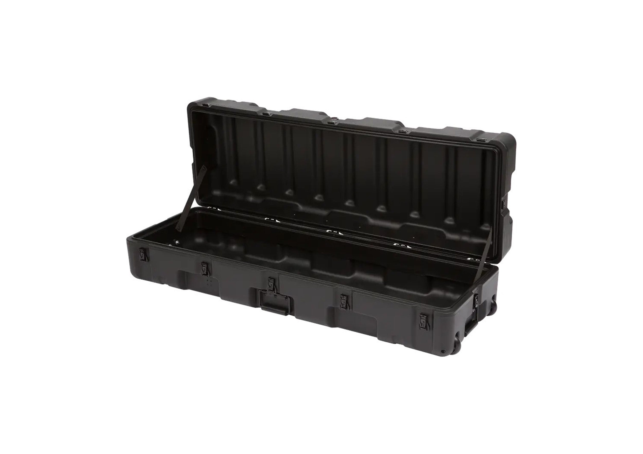 SKB Cases 3R4714-10B-EW rSeries Roto-Molded Empty Hard Case with Wheels - 47" x 14" x 10" by SKB Cases