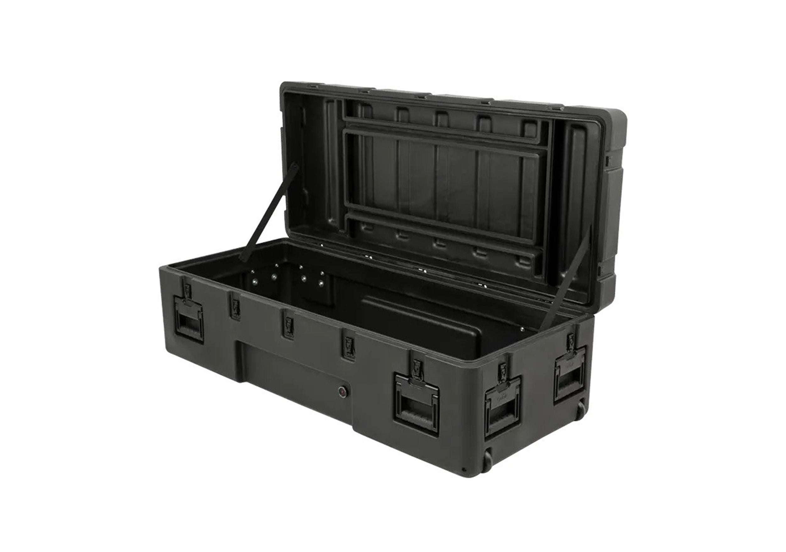 SKB Cases 3R5020-14B-EW rSeries Roto-Molded Empty Hard Case with Wheels - 50" x 20" x 14" by SKB Cases