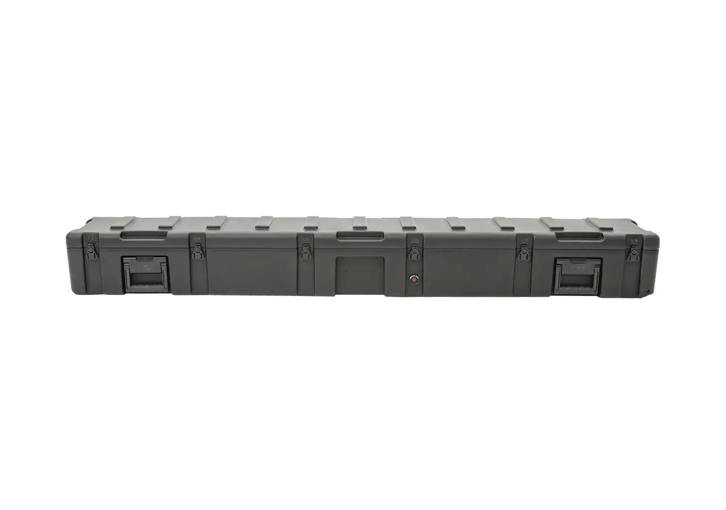 SKB Cases 3R7408-8B-EW rSeries Roto-Molded Empty Hard Case with Wheels - 74" X 8" X 8" by SKB Cases