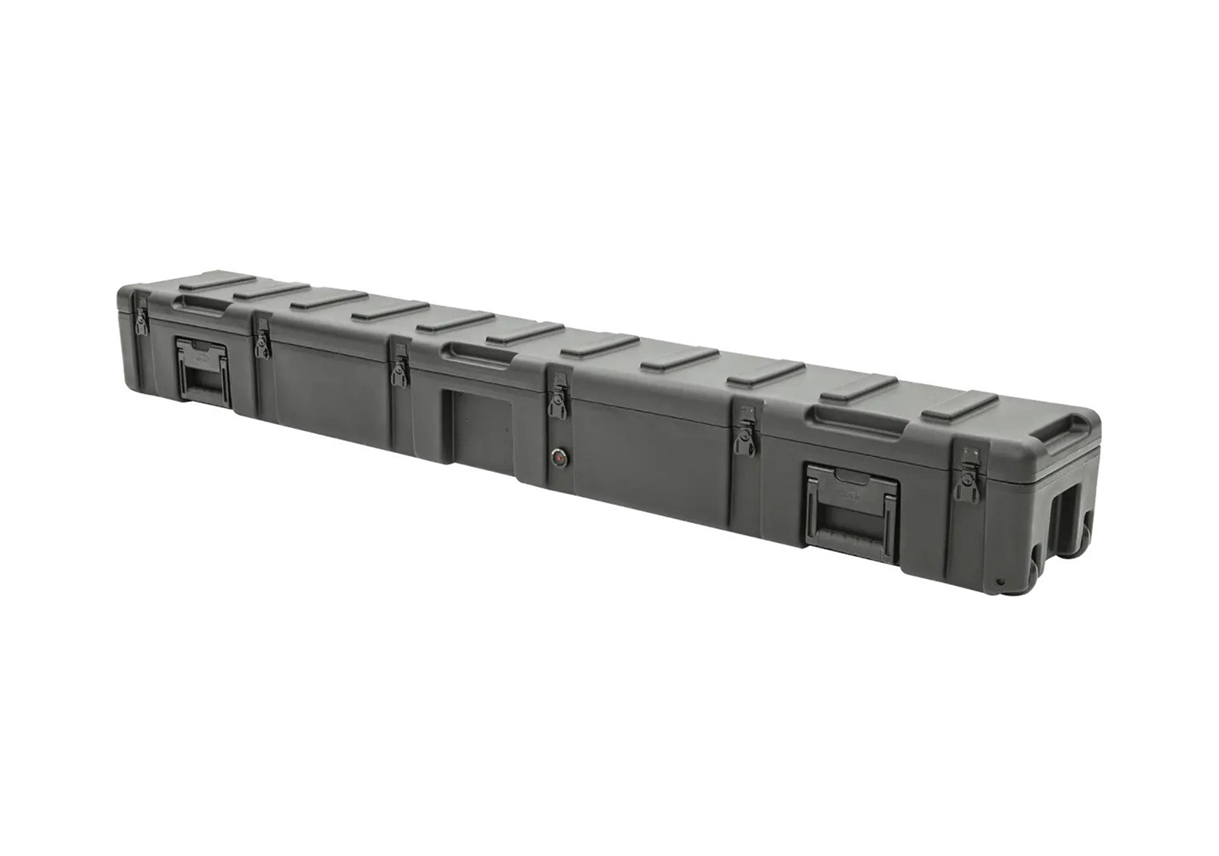 SKB Cases 3R7408-8B-EW rSeries Roto-Molded Empty Hard Case with Wheels - 74" X 8" X 8" by SKB Cases