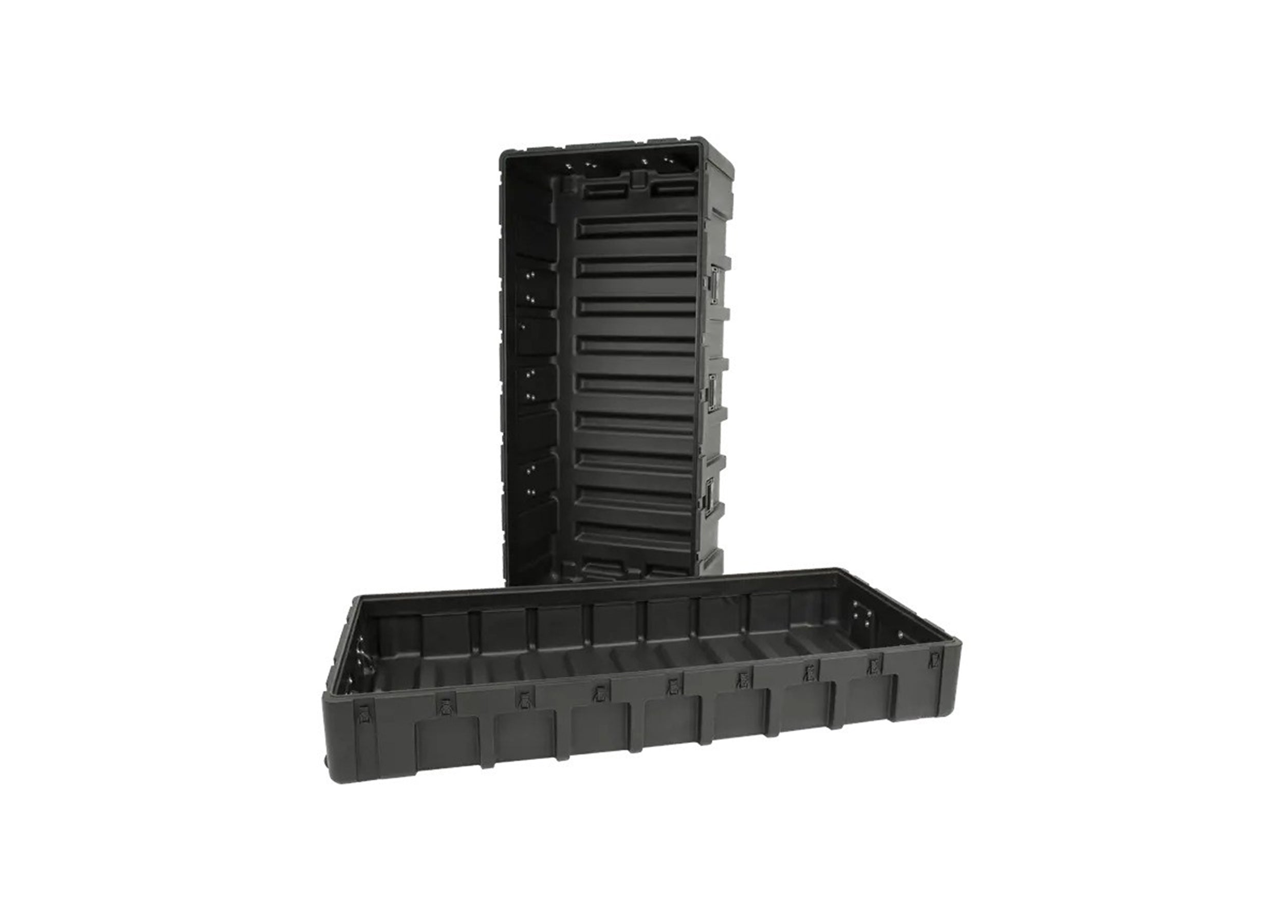 SKB Cases 3R7532-27B-E rSeries Roto-Molded Empty Hard Case with Wheels - 75" X 32" X 27" by SKB Cases