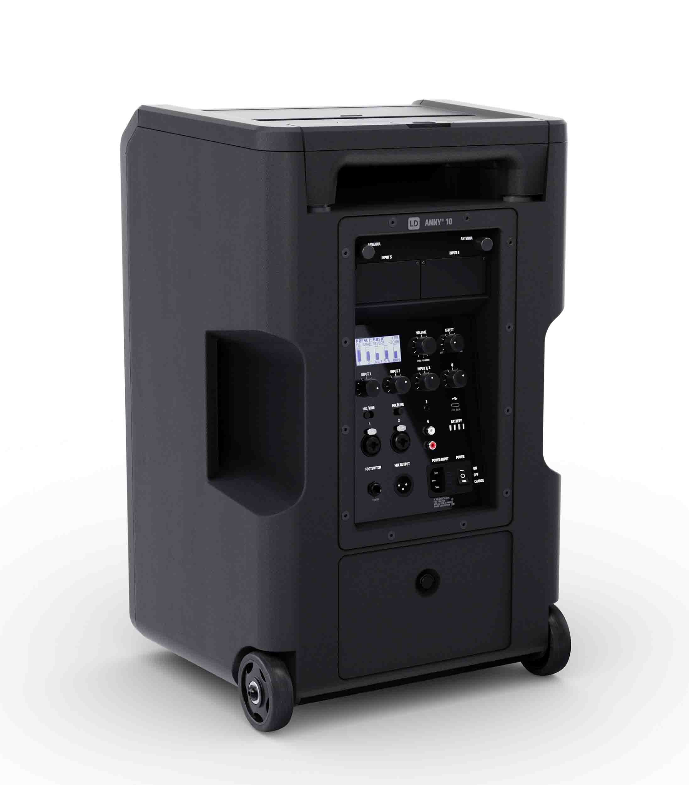 B-Stock: LD Systems ANNY10 10" Portable Battery-Powered Bluetooth PA System with Mixer by LD Systems