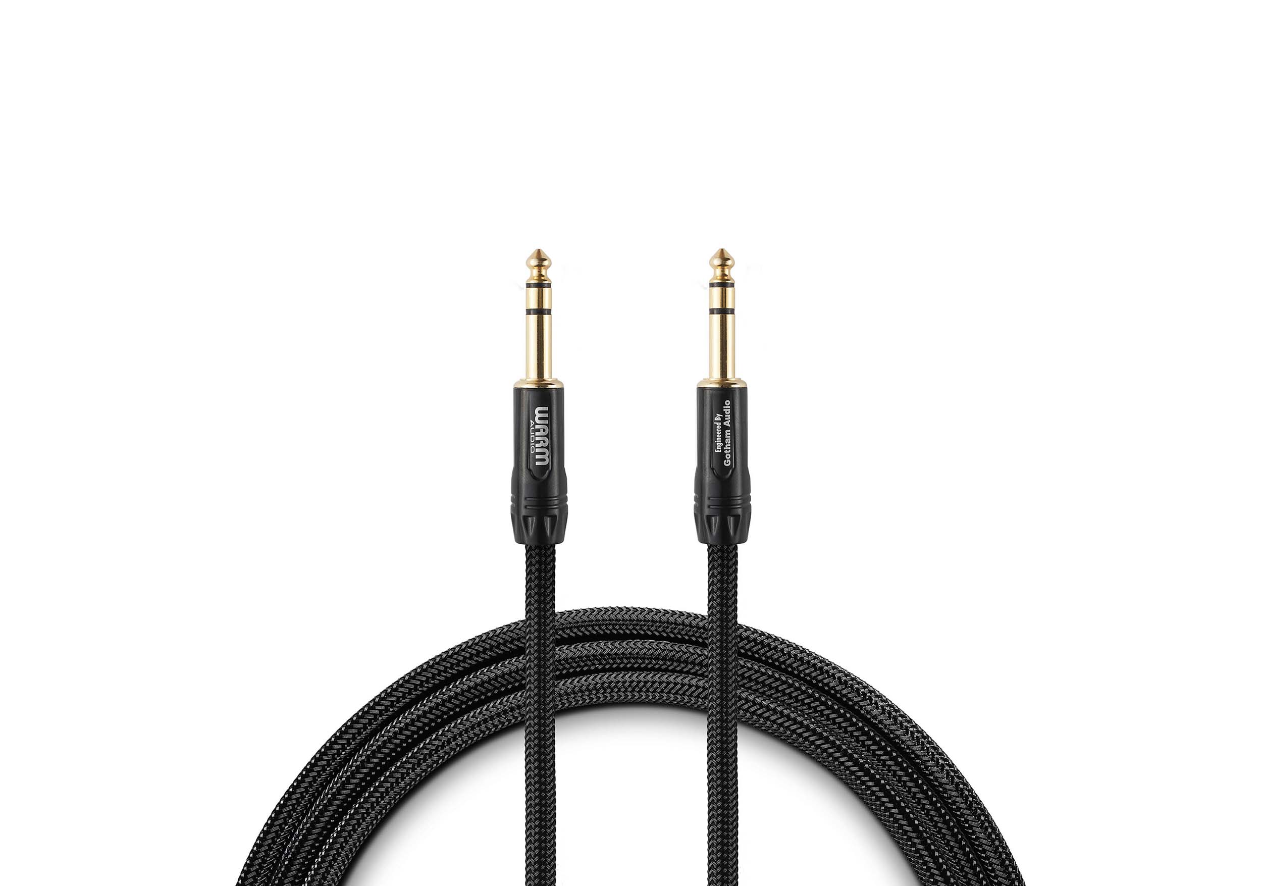 Warm Audio Premier Series TRS Cable 10 - Ft by Warm Audio
