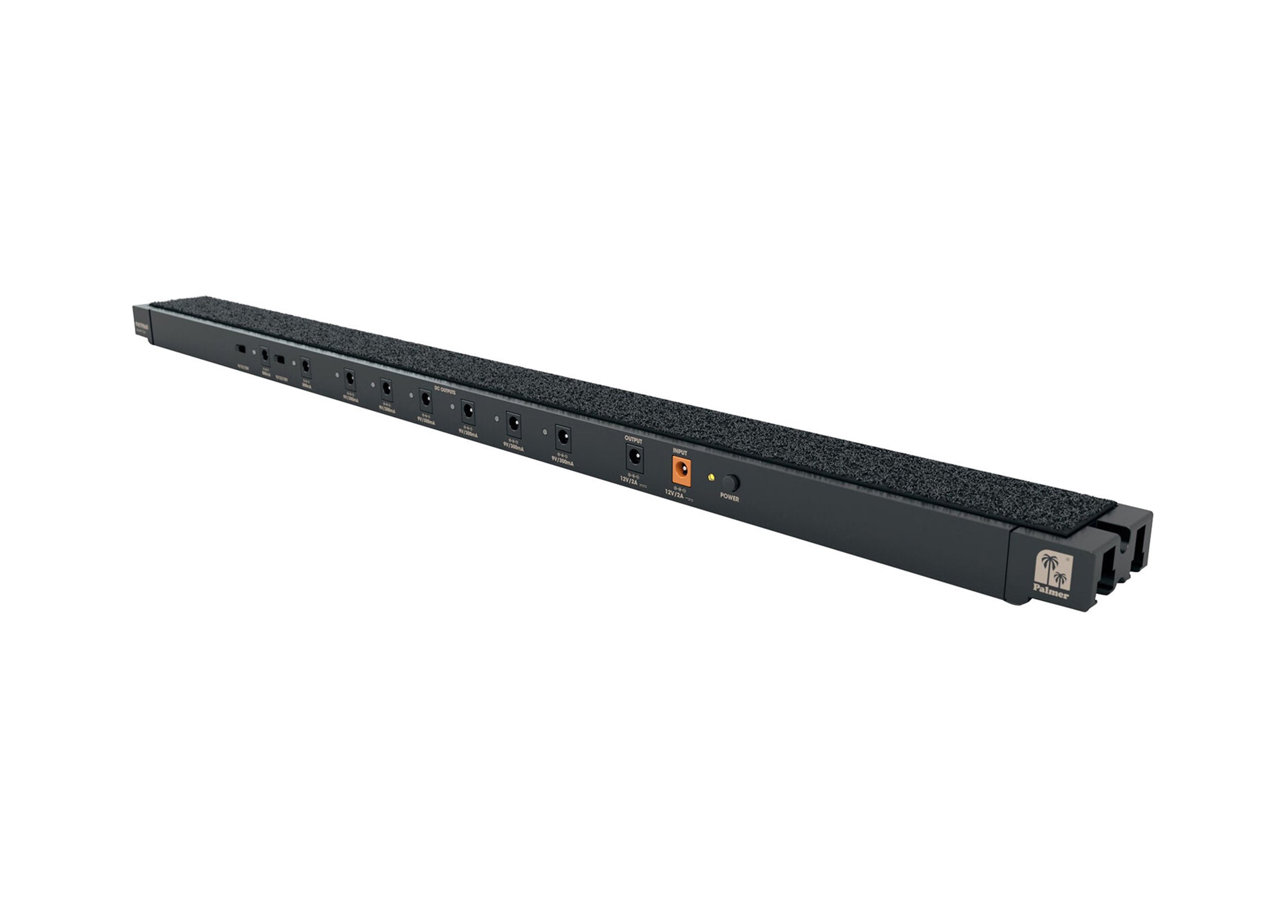 PLAMER PPEDALBAY60PB Pedal Board with Integrated Power Supply by Palmer